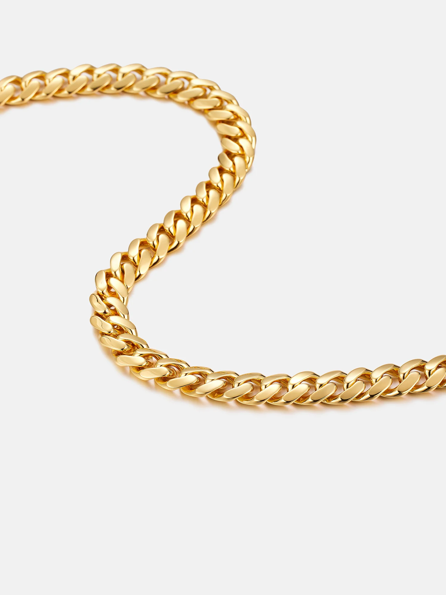10mm S925 Miami Cuban Chain With Moissanite Clasp - Image 7