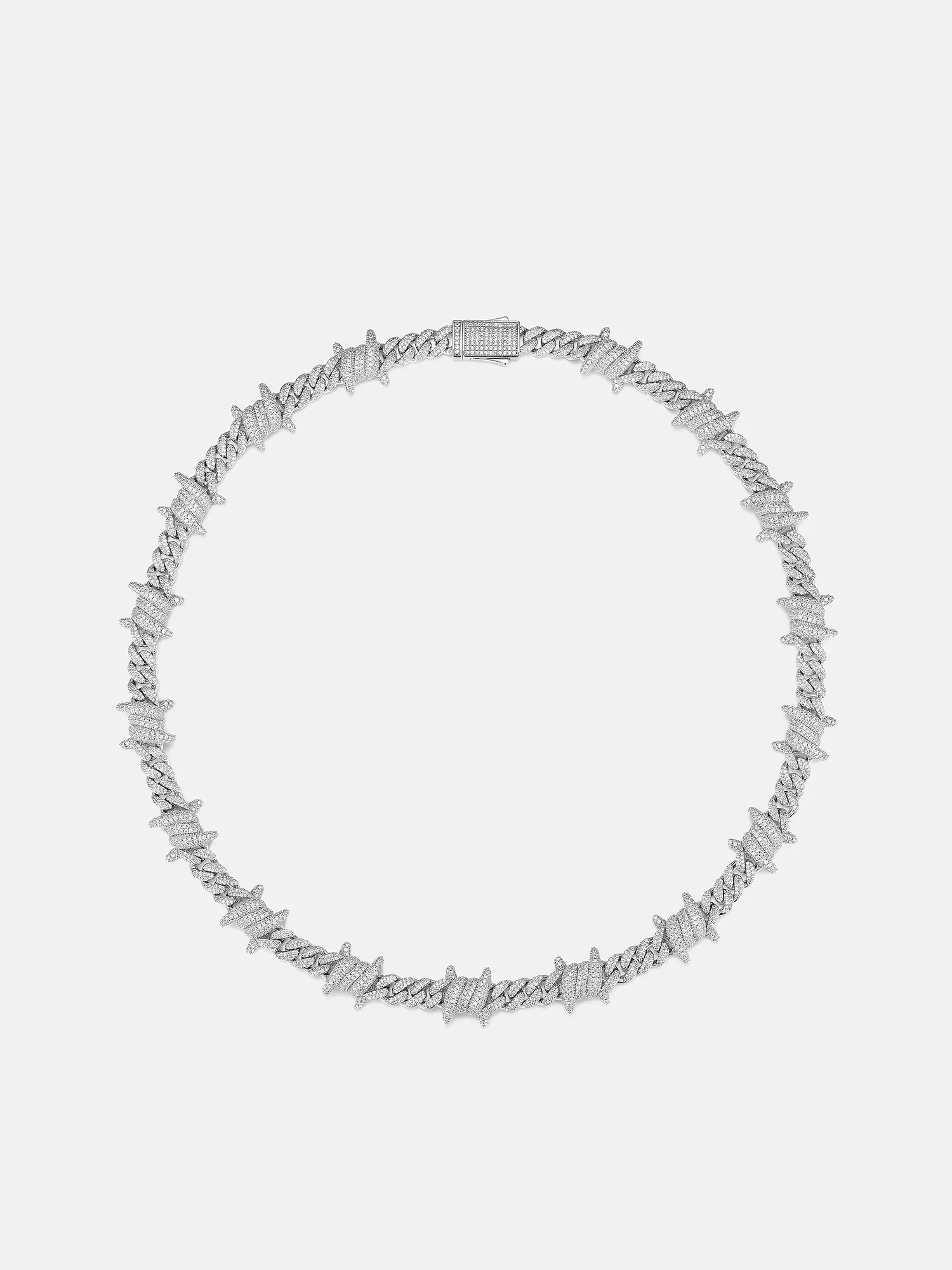 12MM Moissanite Knot Cuban Chain - Image 2