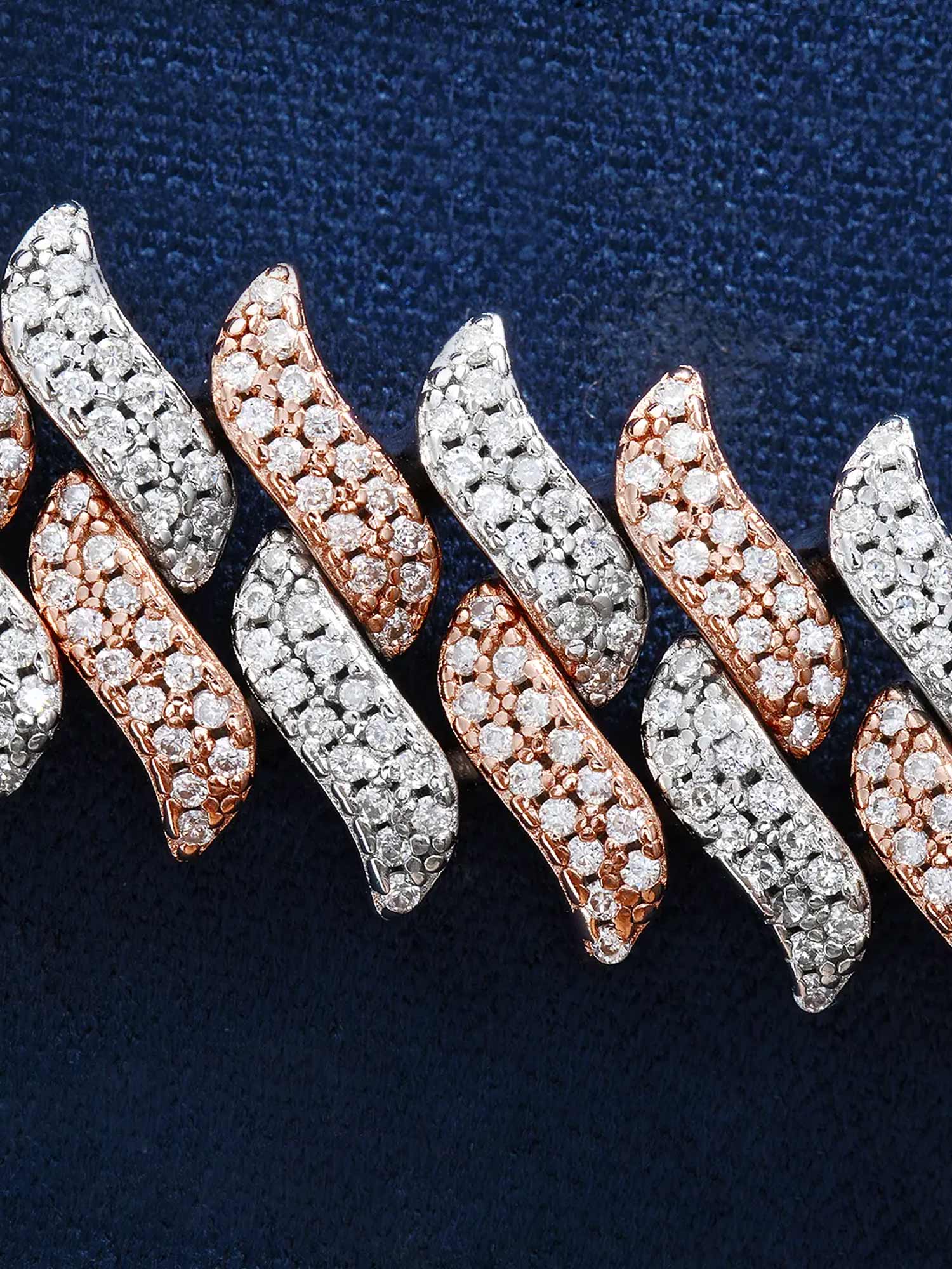 Made to Order 12mm S925 Moissanite Spiked Laurel Cuban Chain or Bracelet - Image 7