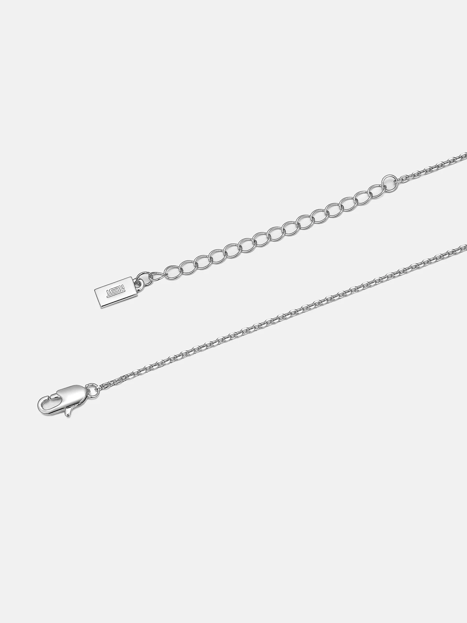 1CT Moissanite Solitaire Adjustable Necklace - Image 4