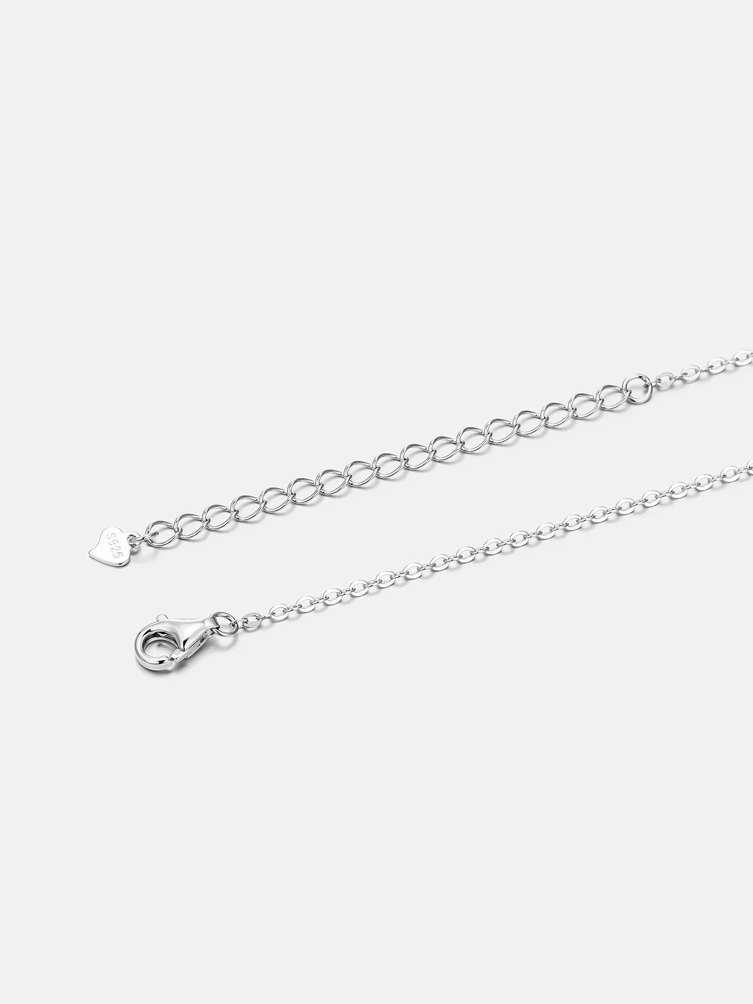 2ct Moissanite Solitaire Adjustable Necklace - Image 4
