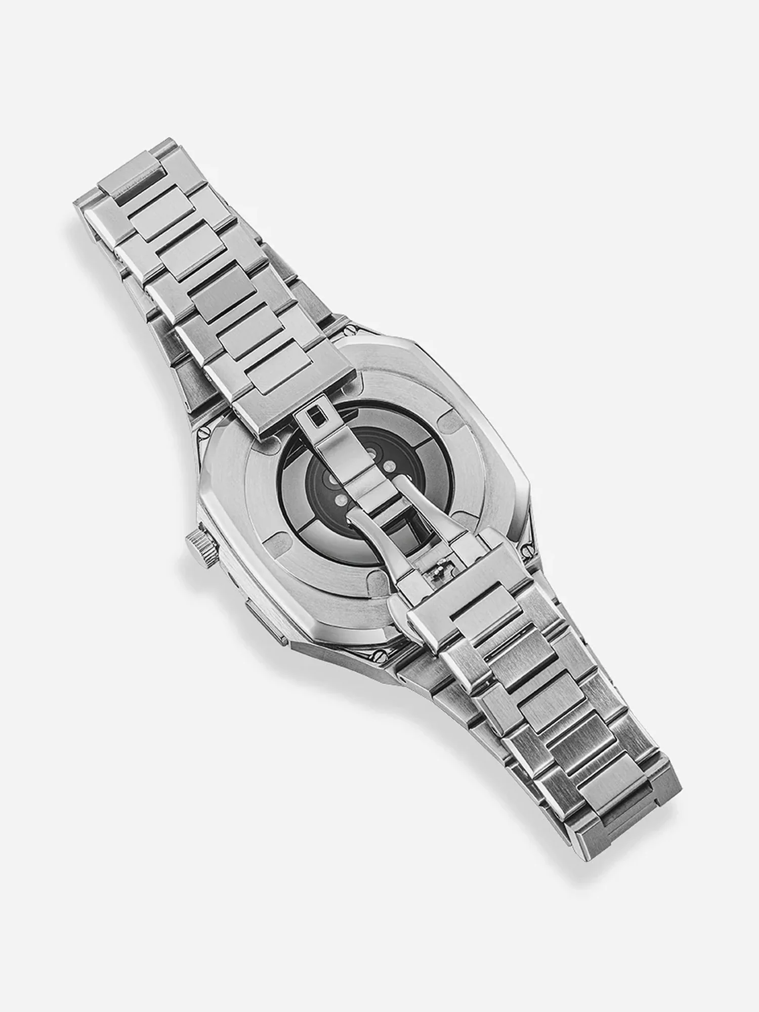 41mm/ 44mm/ 45mm Moissanite Apple Watch Case With Stainless Steel Band - Image 3