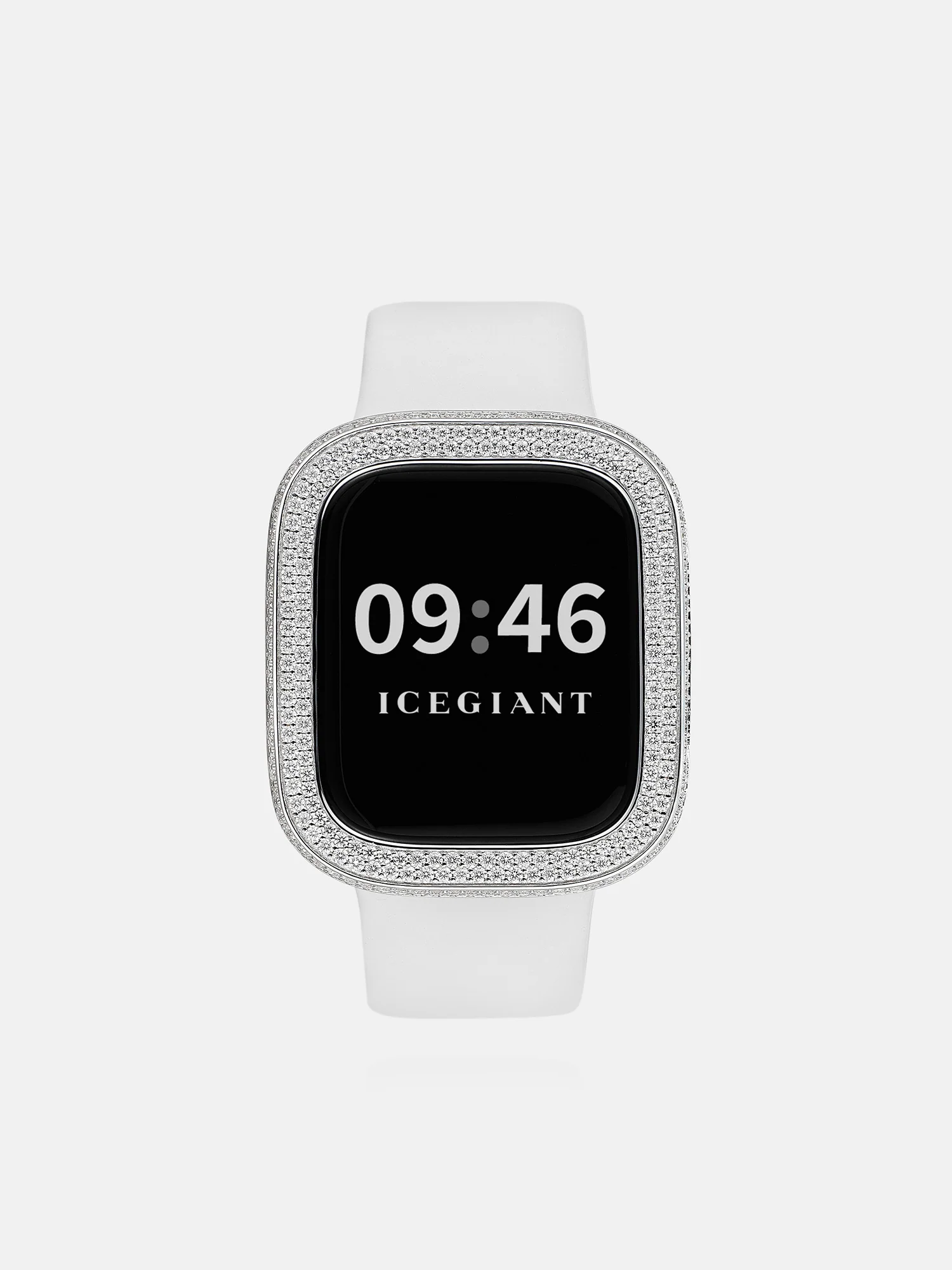 42mm Moissanite Bezel Case Cover For Apple Watch S10 & S11