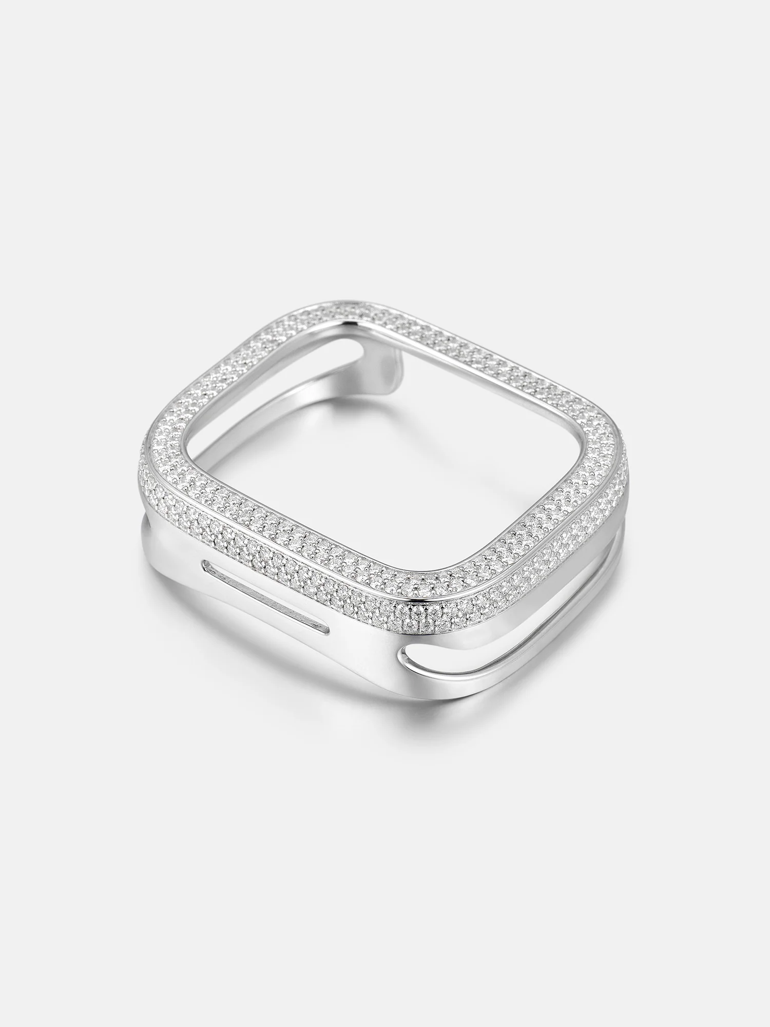 42mm Moissanite Bezel Case Cover For Apple Watch S10 & S11 - Image 4