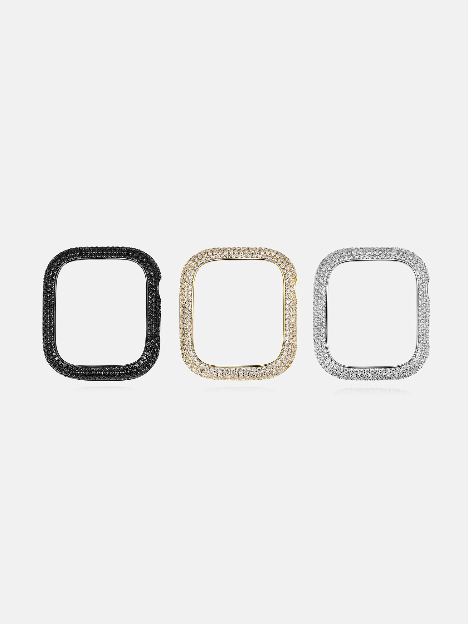 46mm Moissanite Bezel Case Cover For Apple Watch Series 10/ 11 - Image 4