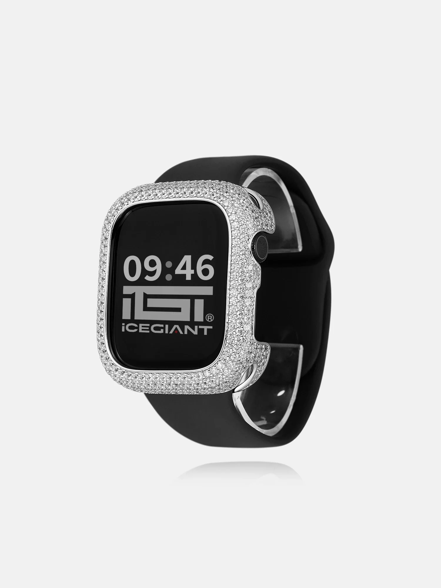 46mm Moissanite Bezel Case Cover For Apple Watch Series 10/ 11 - Image 5
