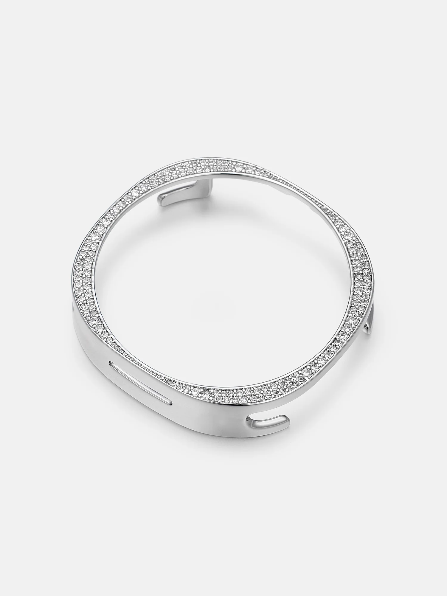 46mm Moissanite Bezel Case Cover For Galaxy Watch 8 Classic - Image 6