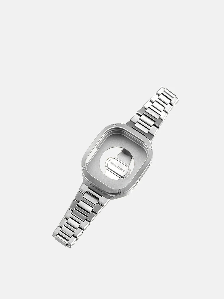 49mm Stainless Steel Apple Watch Case With Band - Image 4
