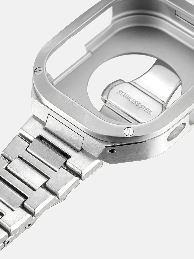 49mm Stainless Steel Apple Watch Case With Band - Image 6
