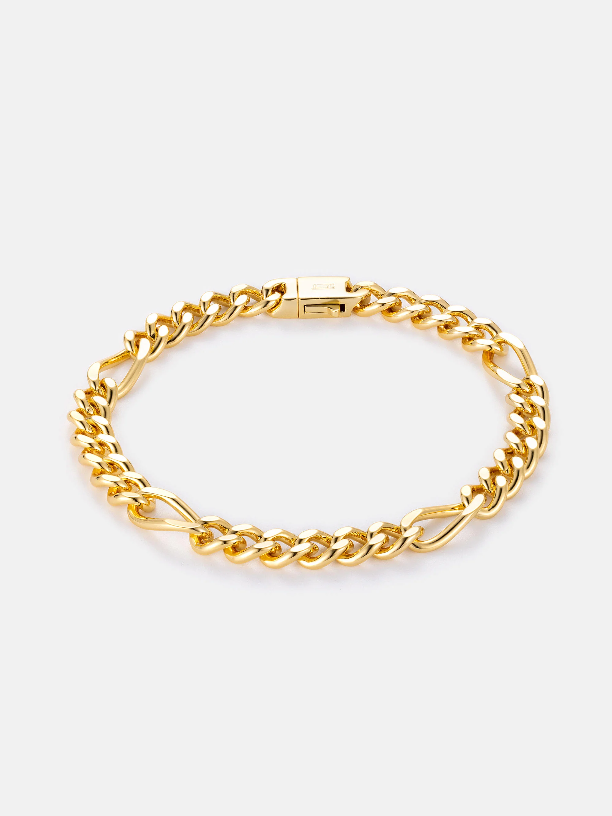 5mm S925 Figaro Cuban Chain Or Bracelet - Image 4