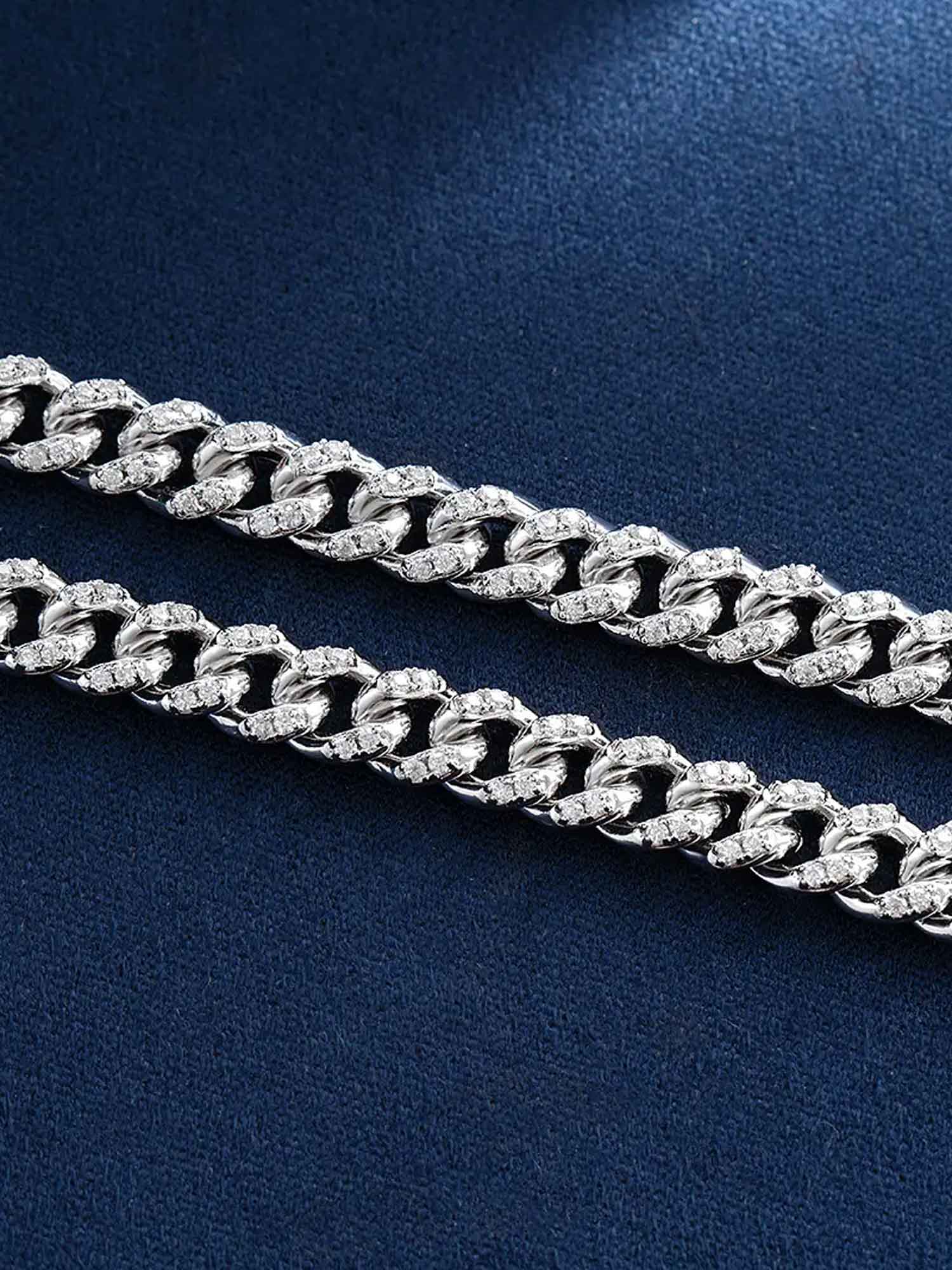 5mm S925 Moissanite Cuban Bracelet - Image 6