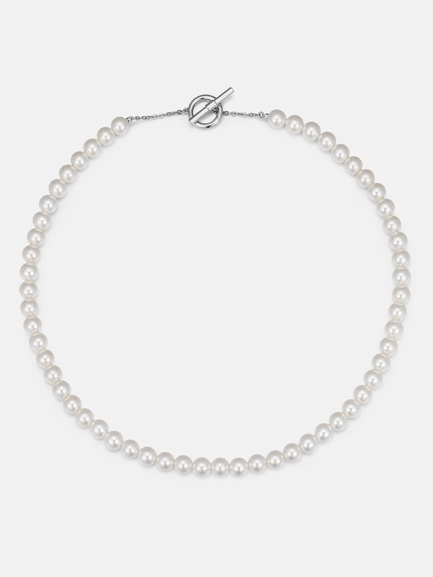 7mm Classic Pearl Chain Or Bracelet With OT Clasp - Image 2