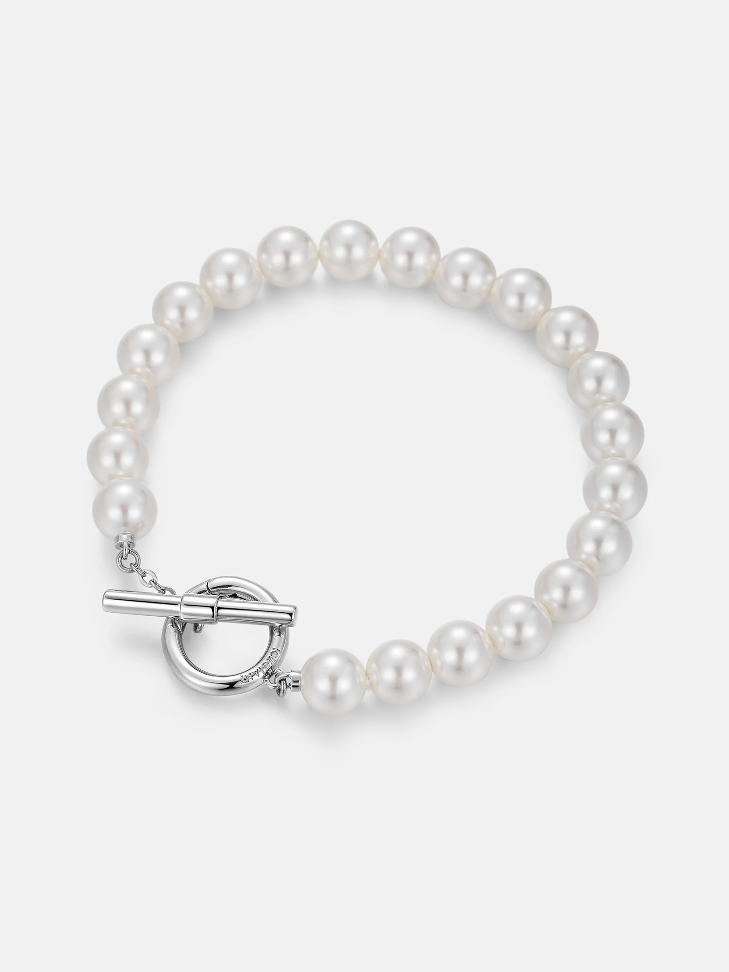 7mm Classic Pearl Chain Or Bracelet With OT Clasp - Image 4