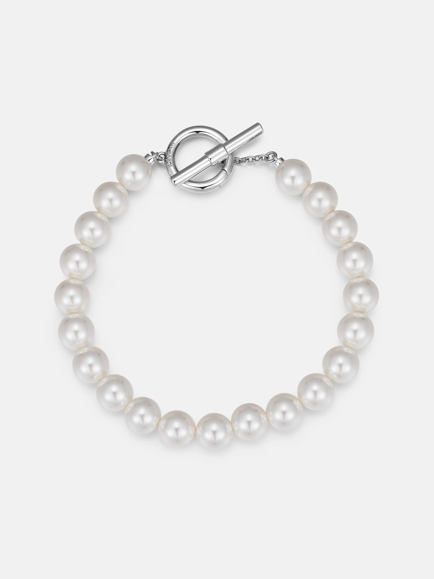 7mm Classic Pearl Chain Or Bracelet With OT Clasp - Image 5