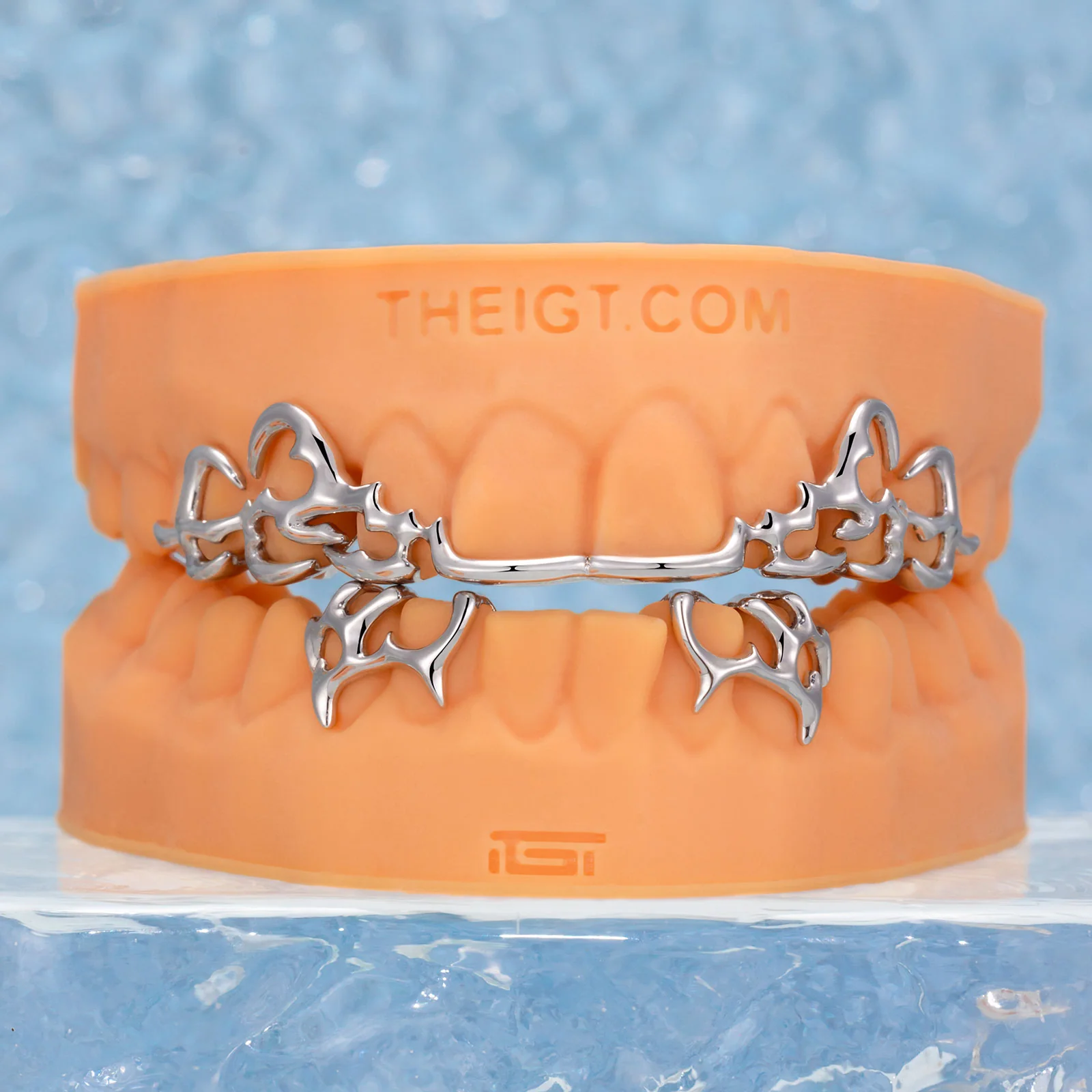 8 Top 6 Bottom Tribal Grillz