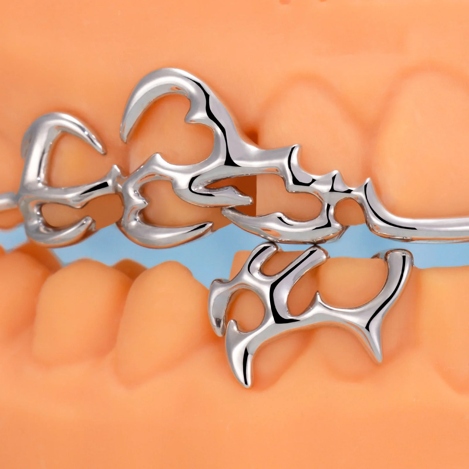 8 Top 6 Bottom Tribal Grillz - Image 2