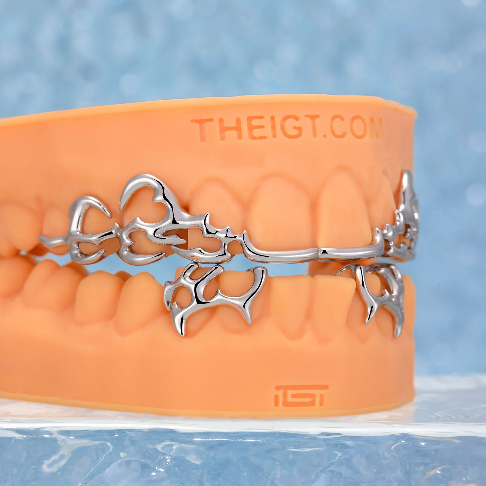 8 Top 6 Bottom Tribal Grillz - Image 3