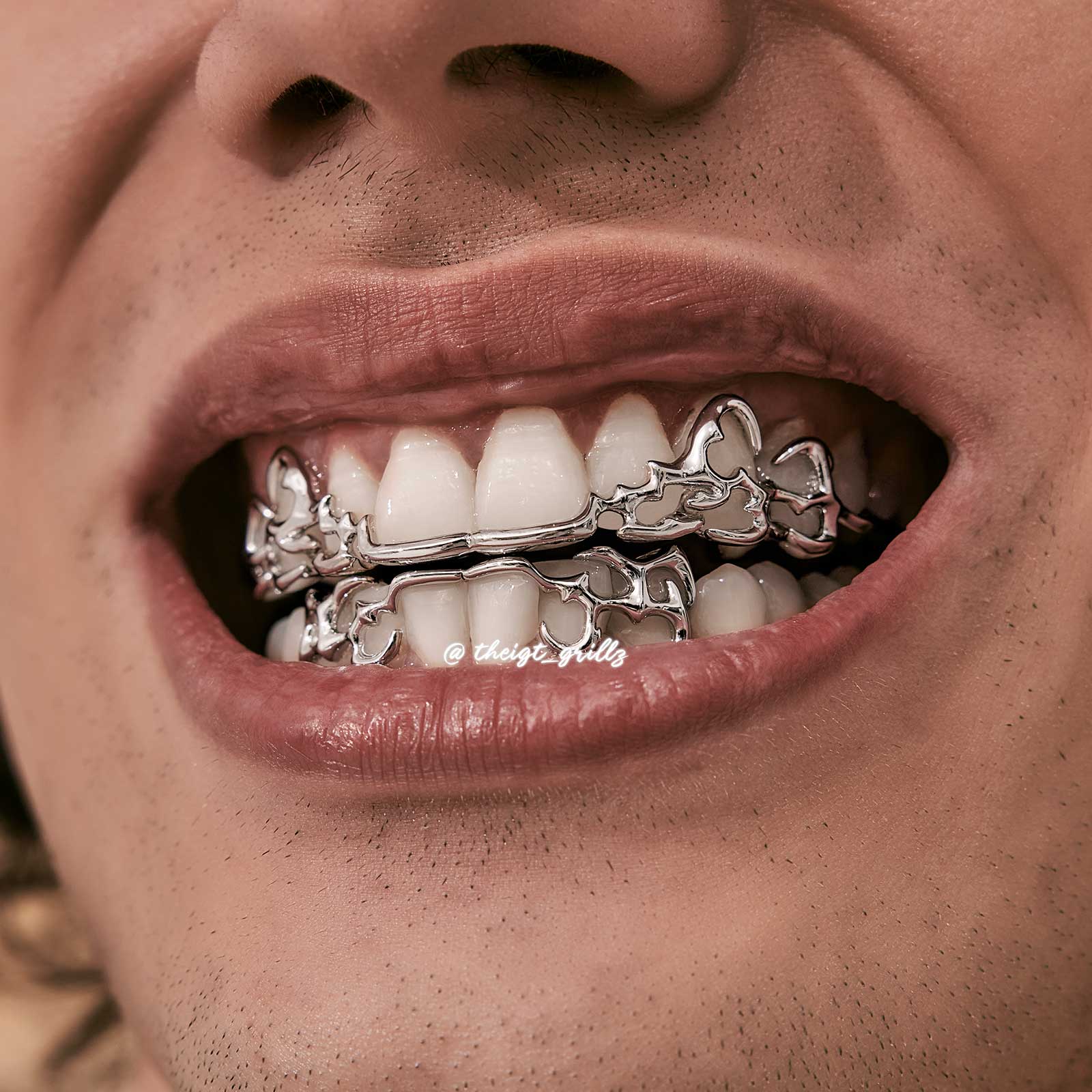 8 Top 6 Bottom Tribal Grillz - Image 5