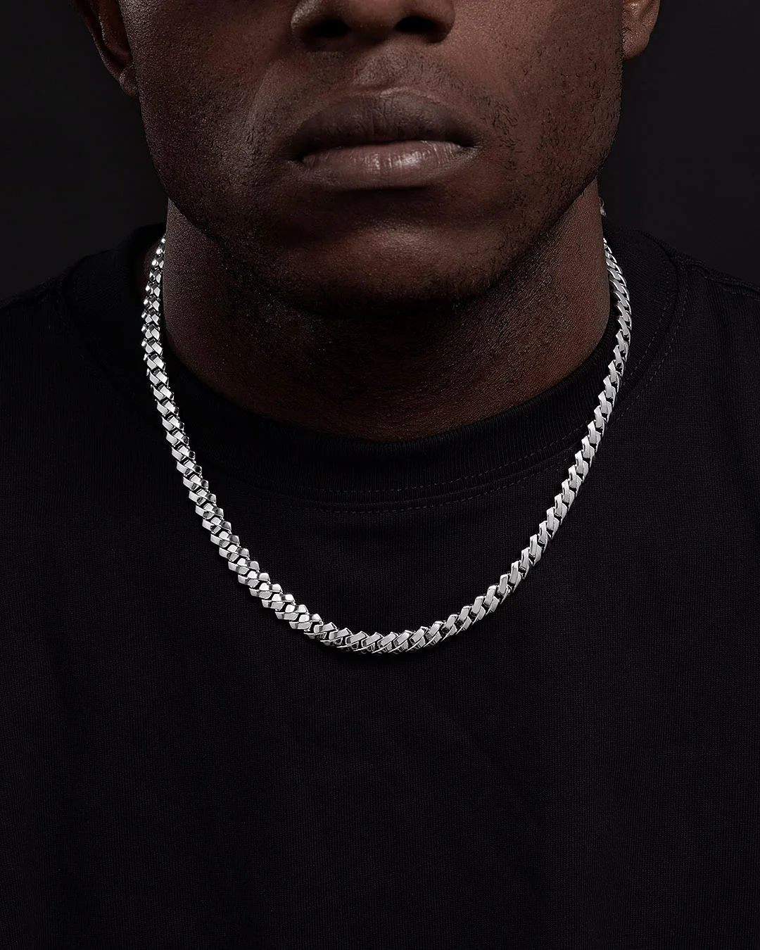 8mm Miami Prong Link Chain with Iced Clasp - Image 8