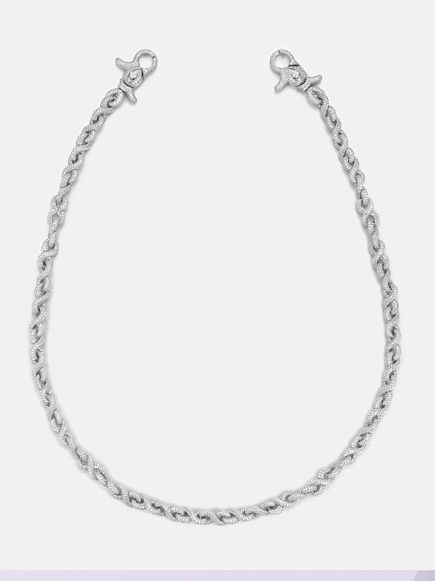 8MM Moissanite Infinity Trouser Chain - Image 2