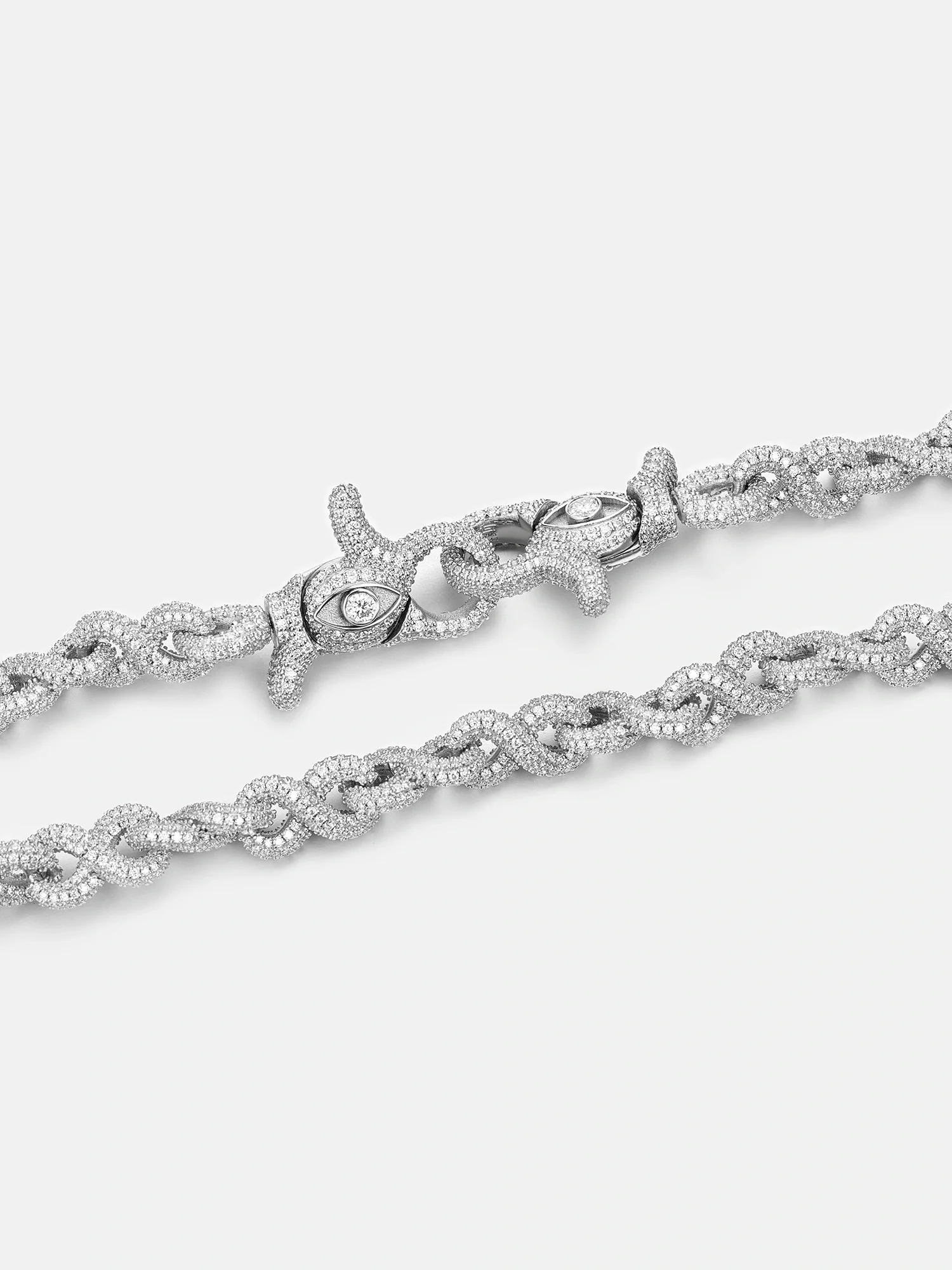 8MM Moissanite Infinity Trouser Chain - Image 3