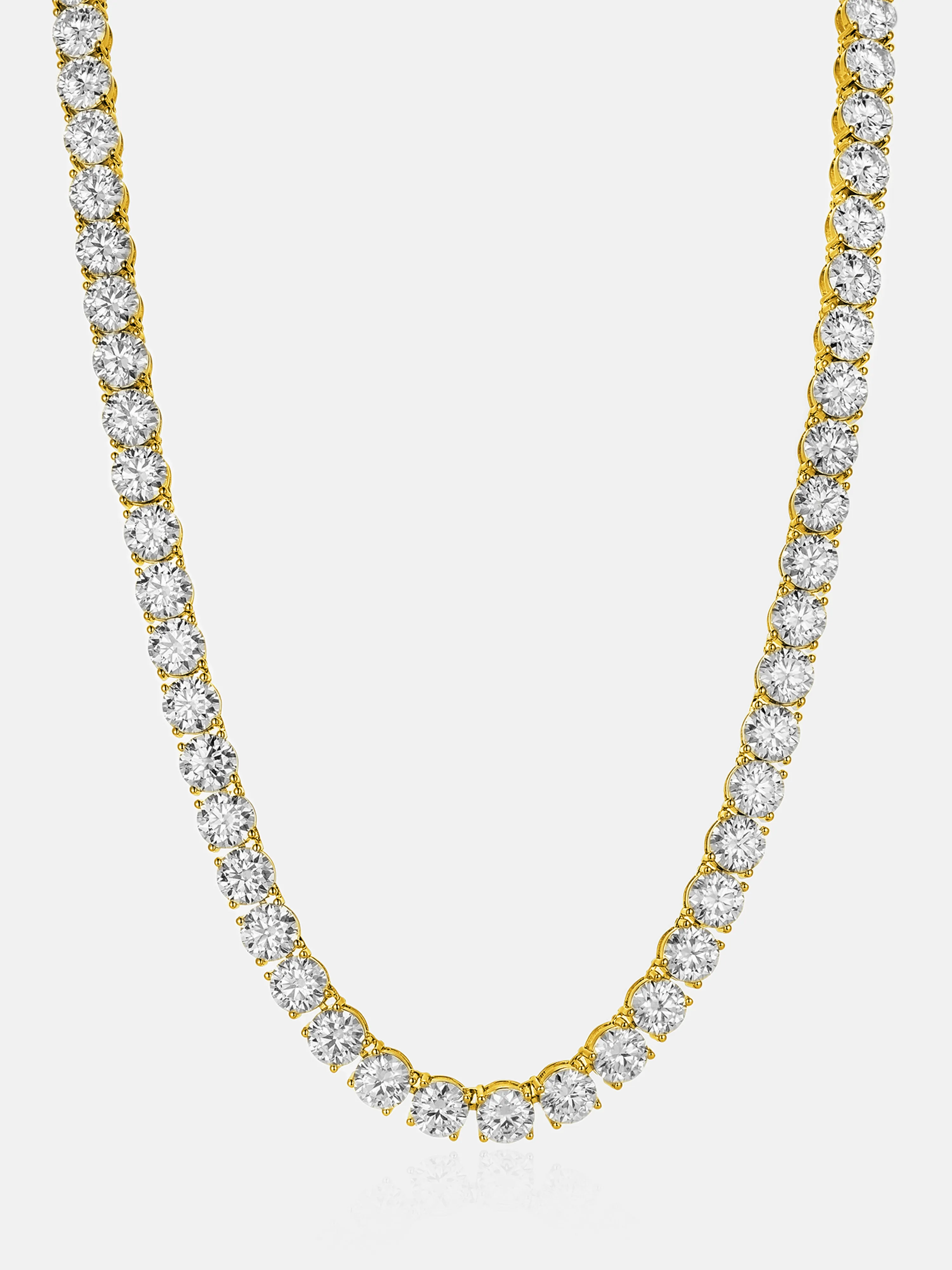 8MM S925 Moissanite Tennis Chain Or Bracelet - Image 2