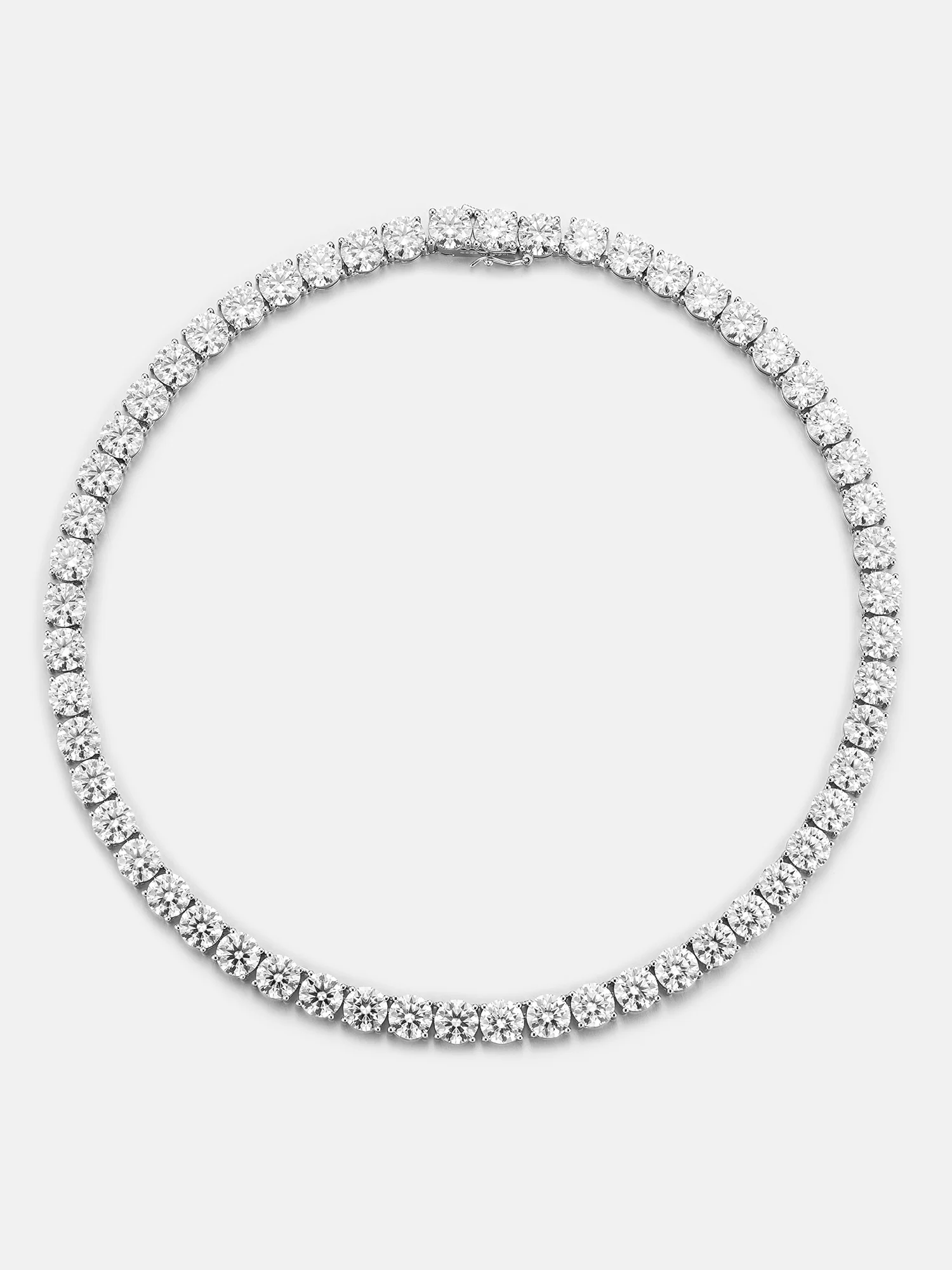 8MM S925 Moissanite Tennis Chain Or Bracelet - Image 3