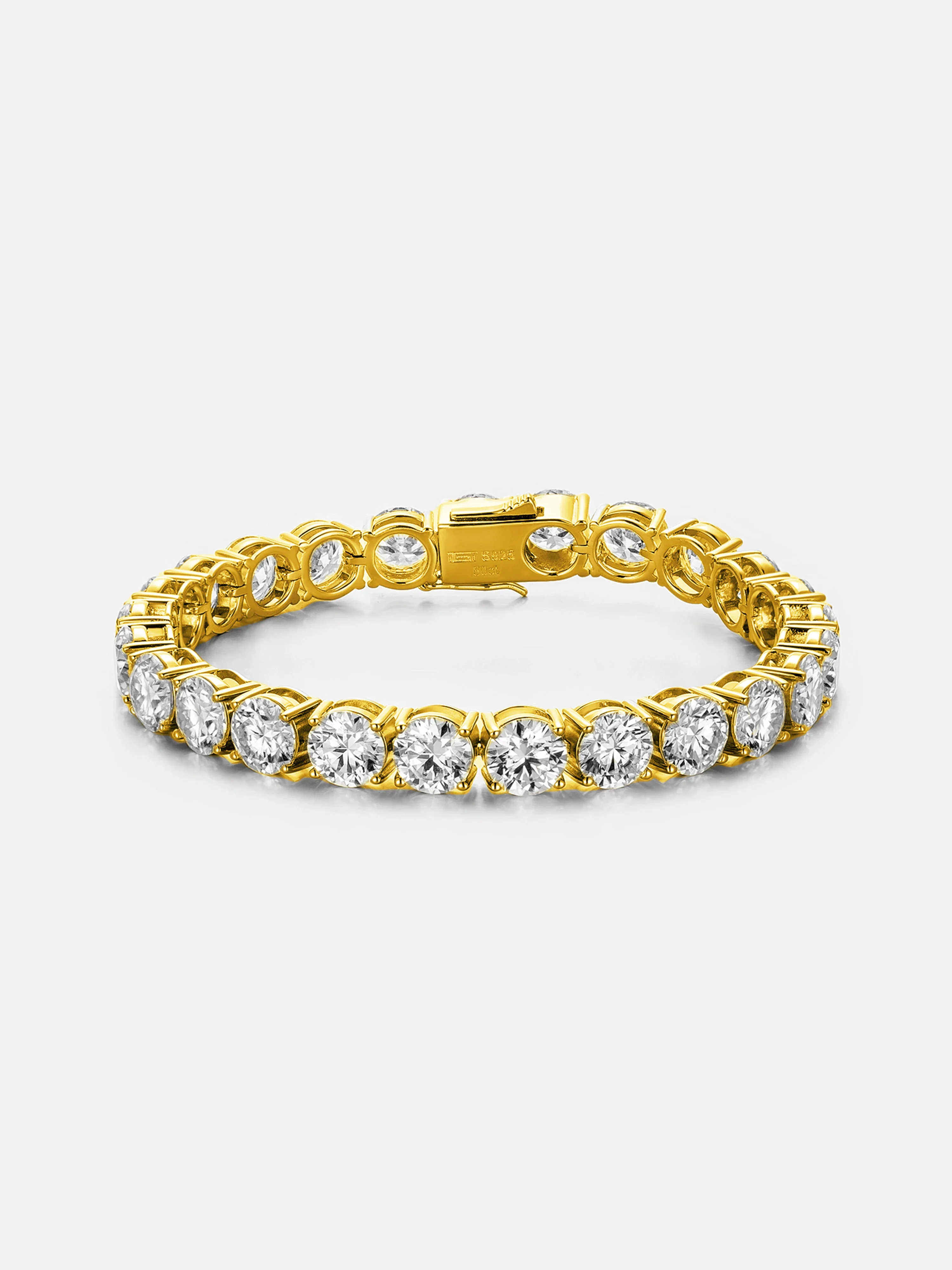 8MM S925 Moissanite Tennis Chain Or Bracelet - Image 5