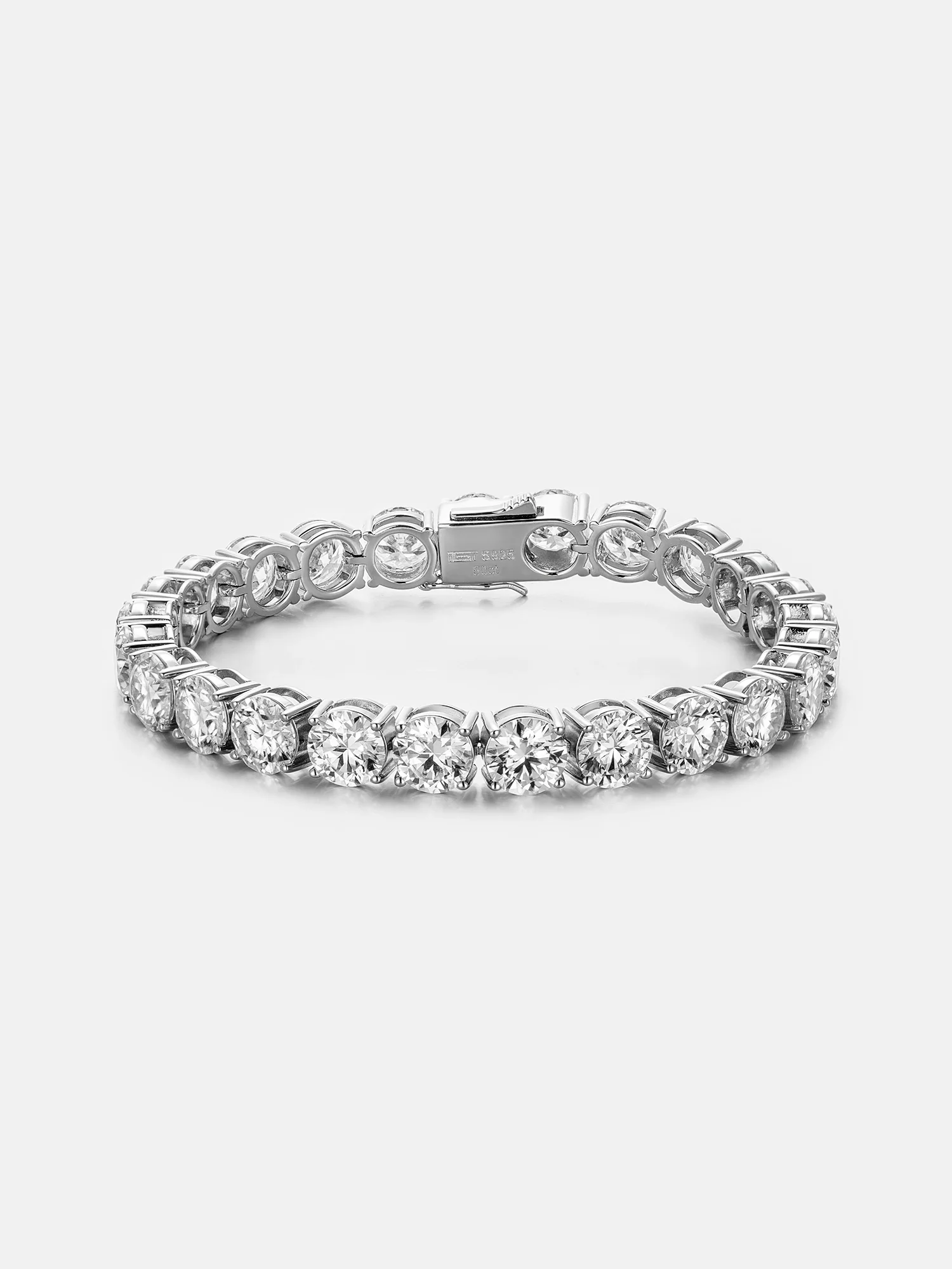 8MM S925 Moissanite Tennis Chain Or Bracelet - Image 6