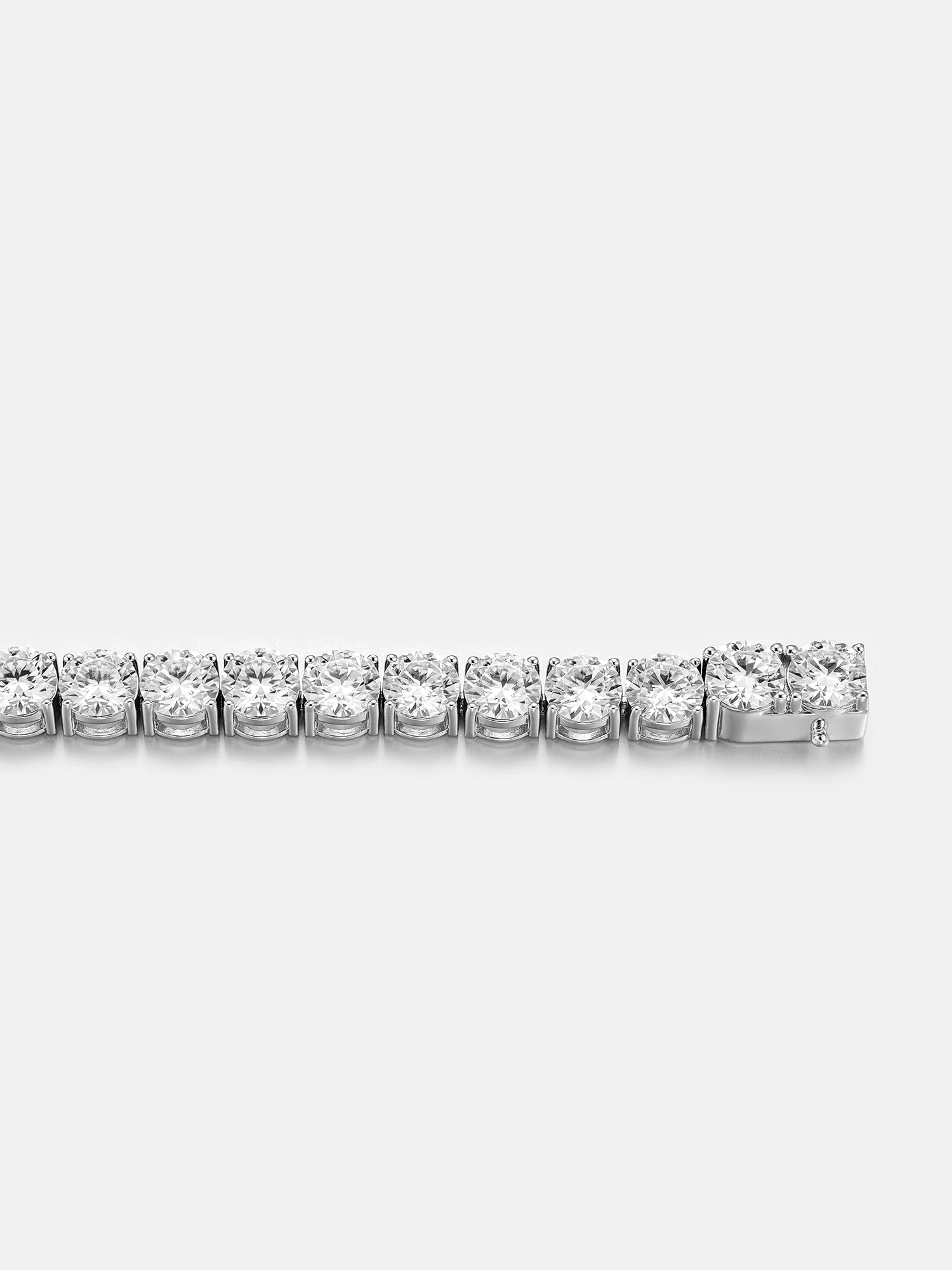 8MM S925 Moissanite Tennis Chain Or Bracelet - Image 8