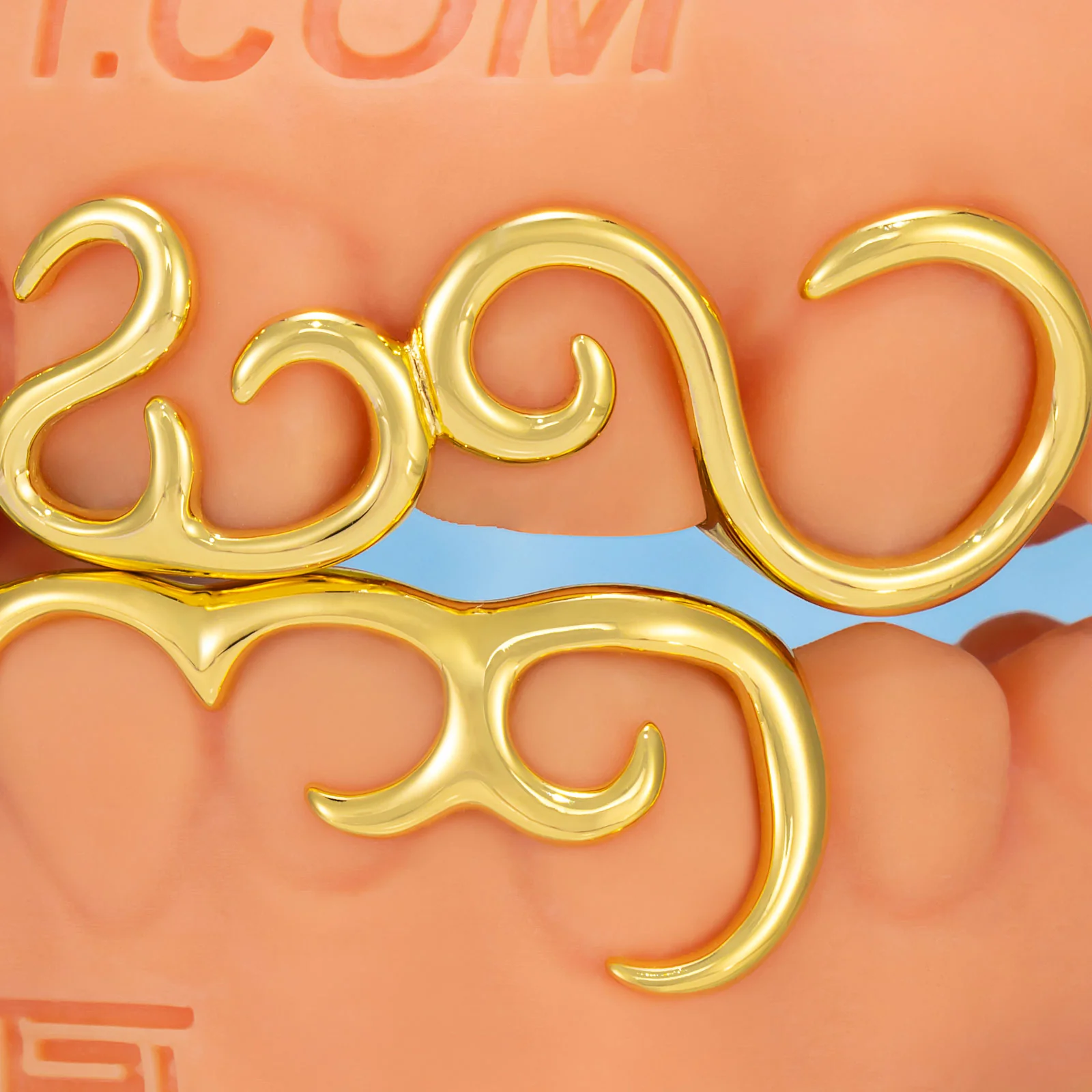 Abstract Symmetrical Line Grillz - Image 2