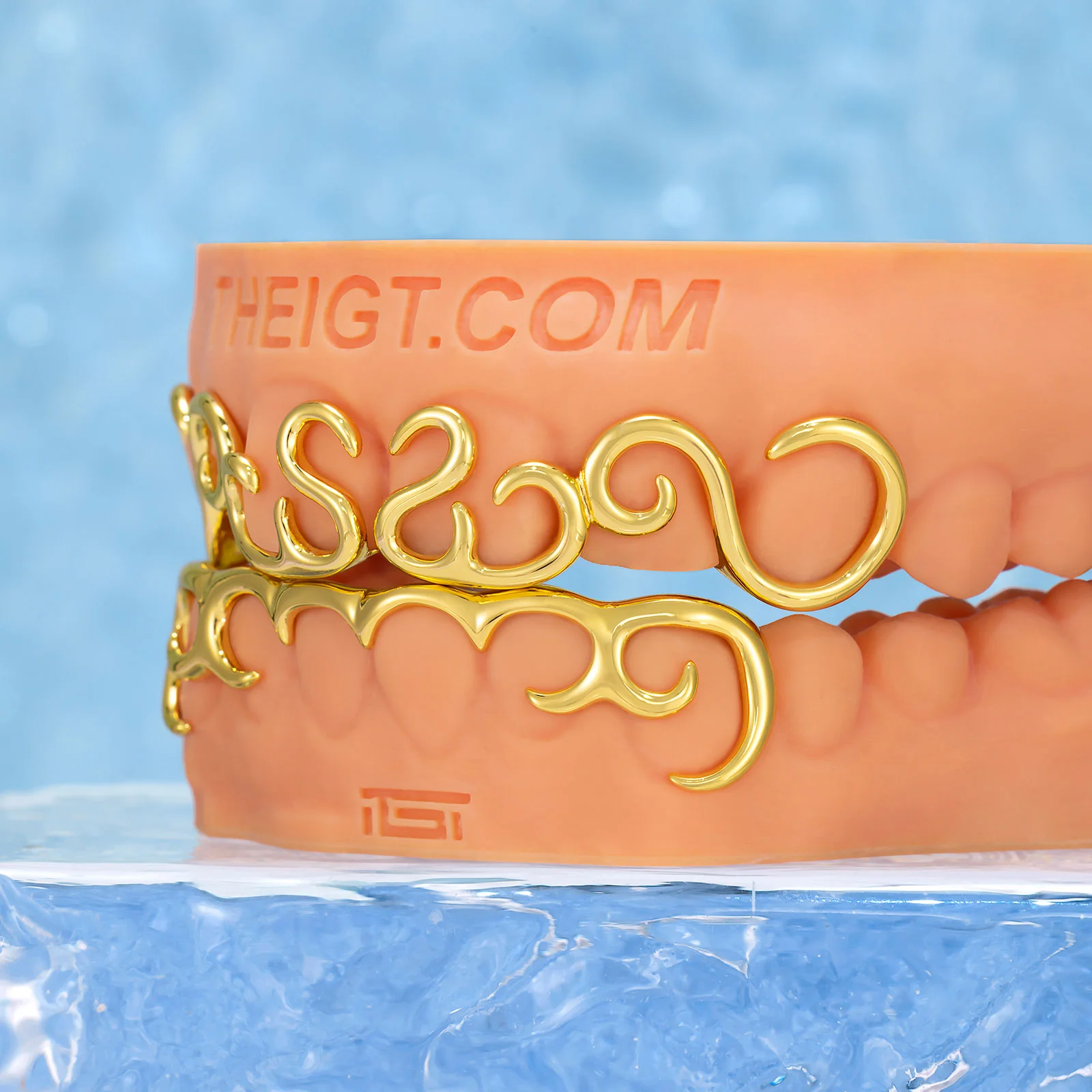 Abstract Symmetrical Line Grillz - Image 3
