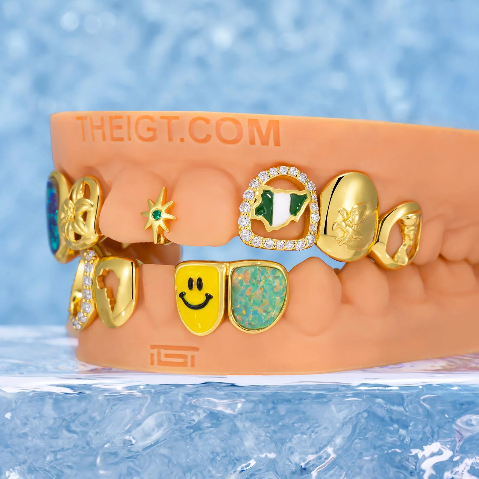 African Eagle Opal Grillz - Image 5