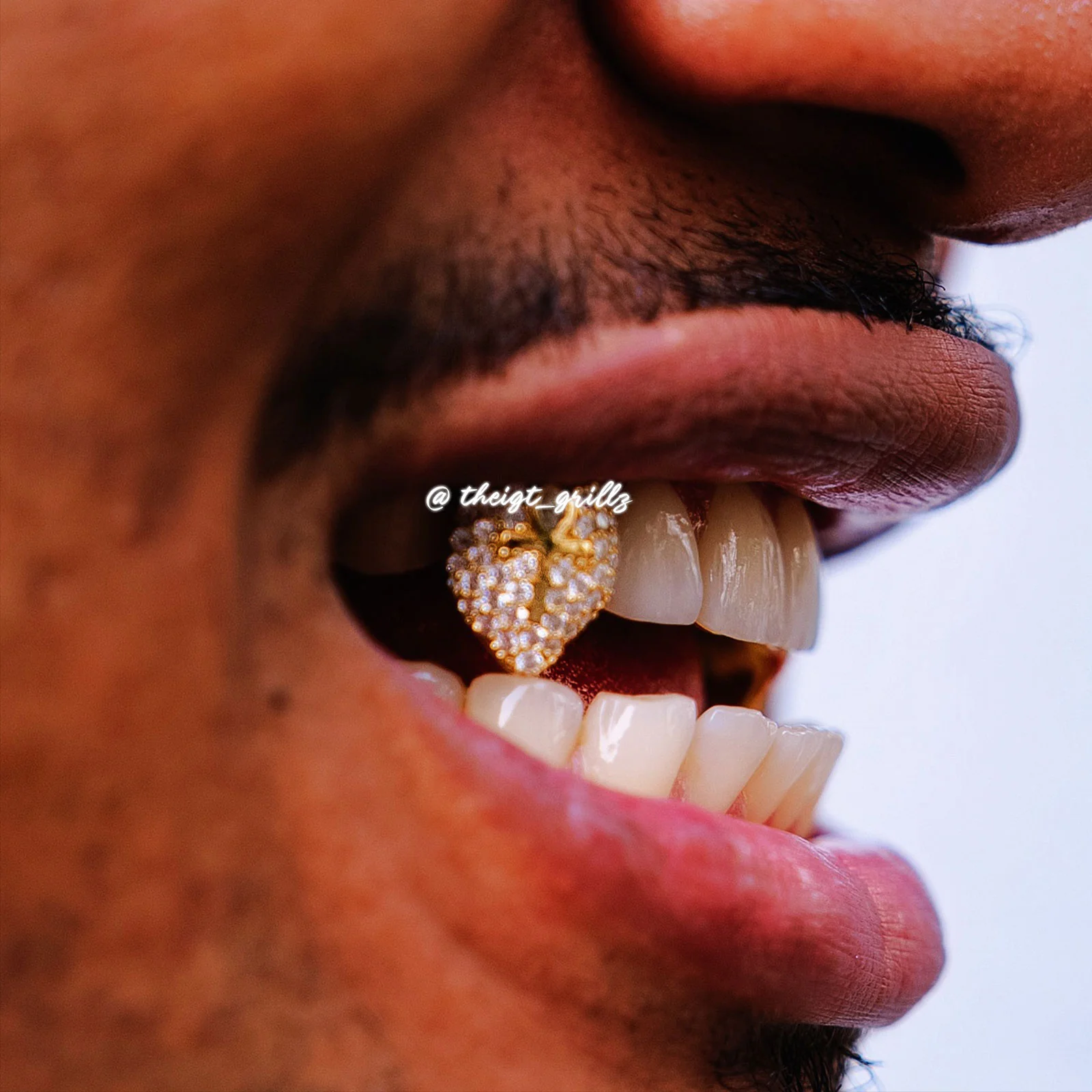 Ankh On Diamond Fangs Grillz - Image 8