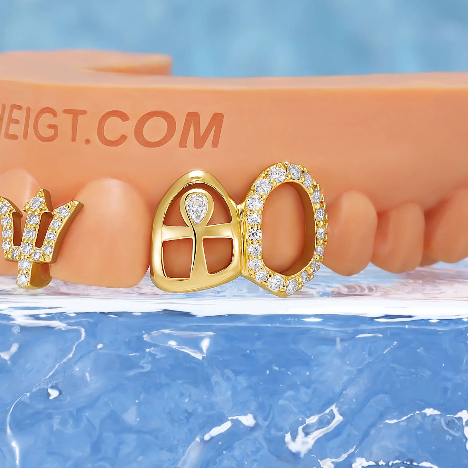 Ankh & Trident Empire Grillz - Image 3