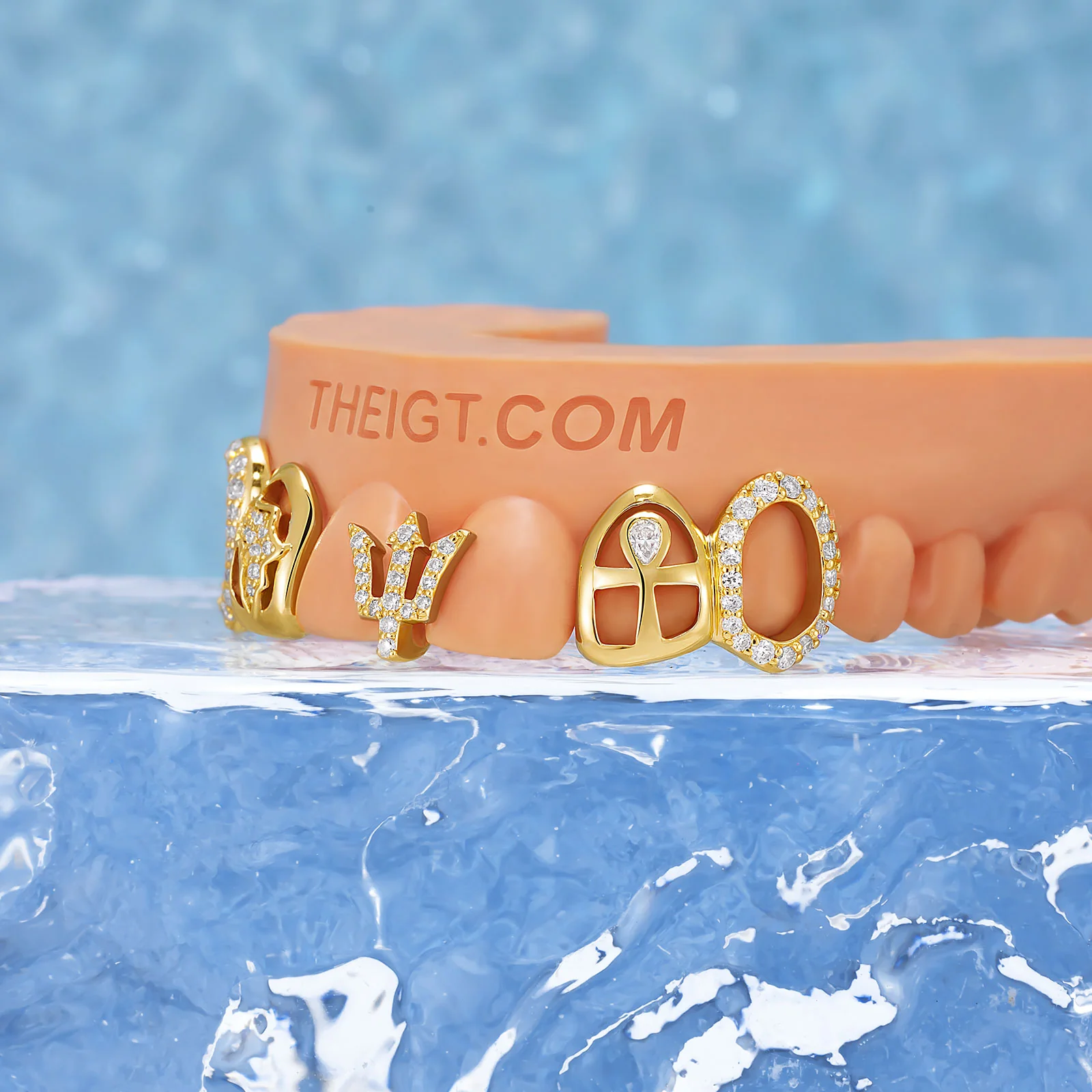 Ankh & Trident Empire Grillz - Image 5