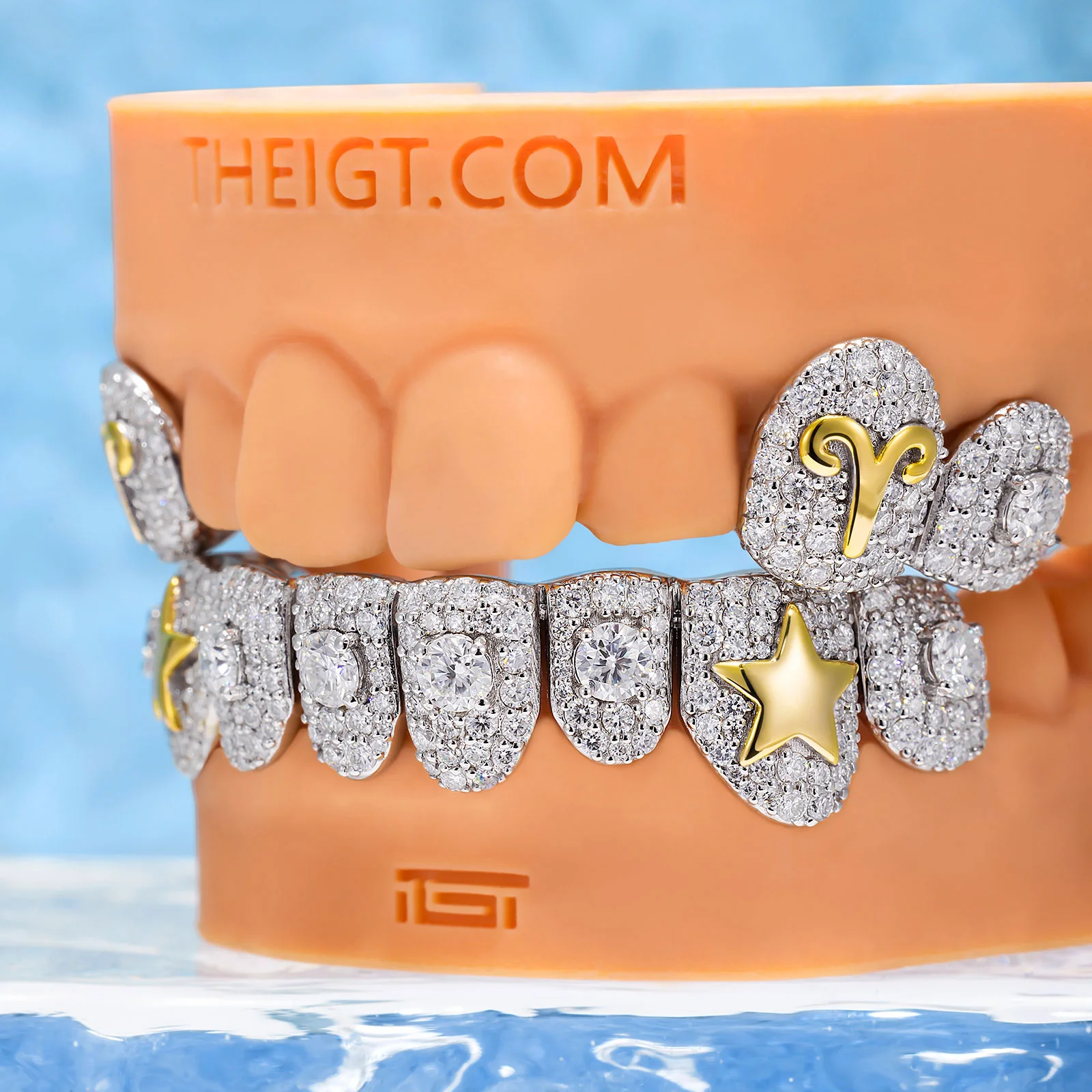 Aries Star & Diamond Grillz - Image 3