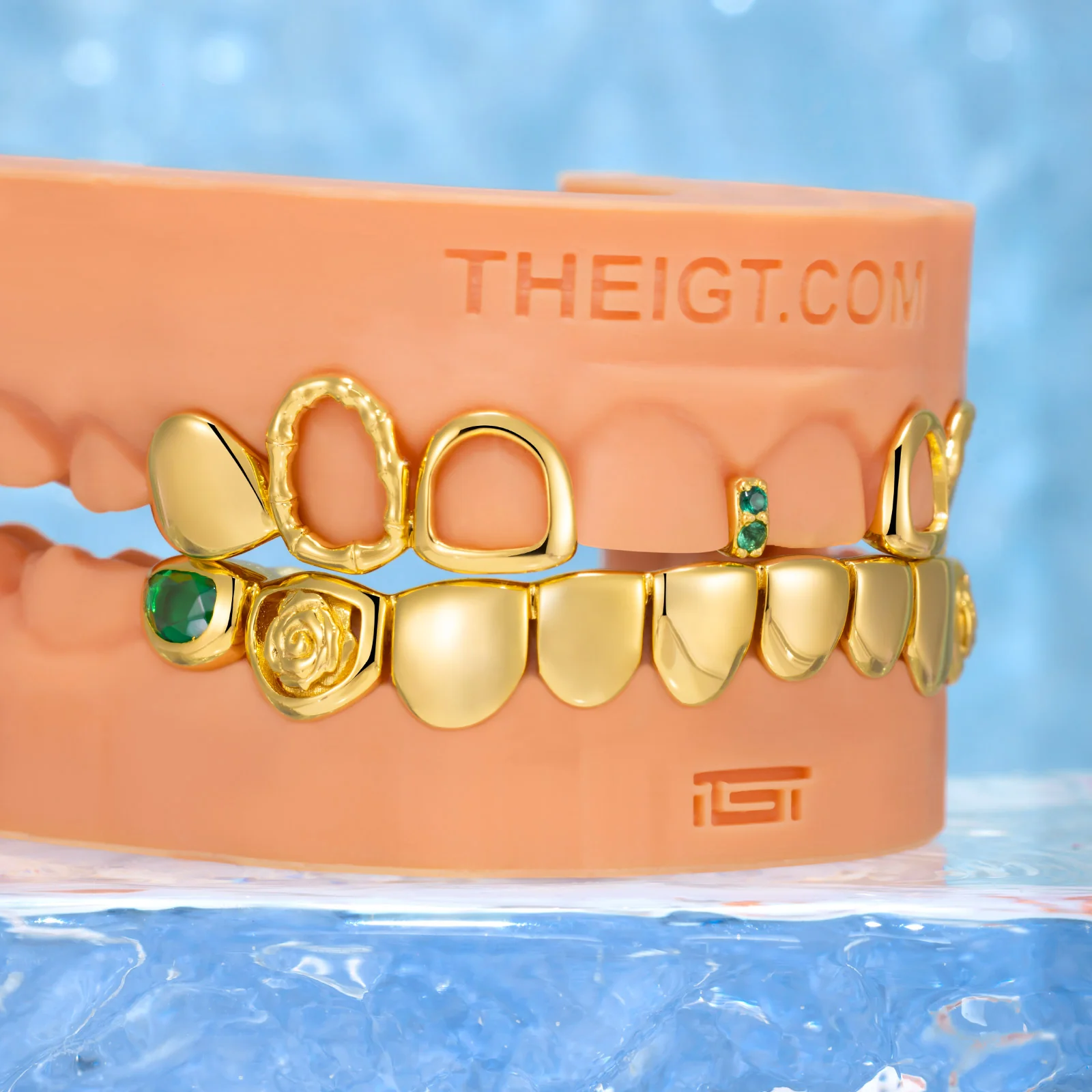 Bamboo & Rose Open Face Grillz - Image 5