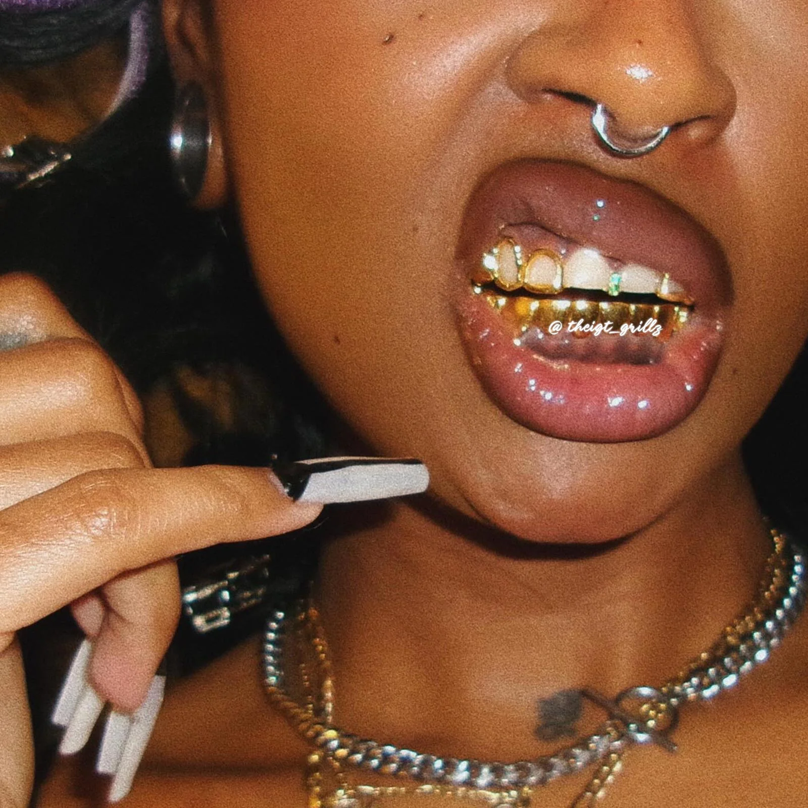 Bamboo & Rose Open Face Grillz - Image 7