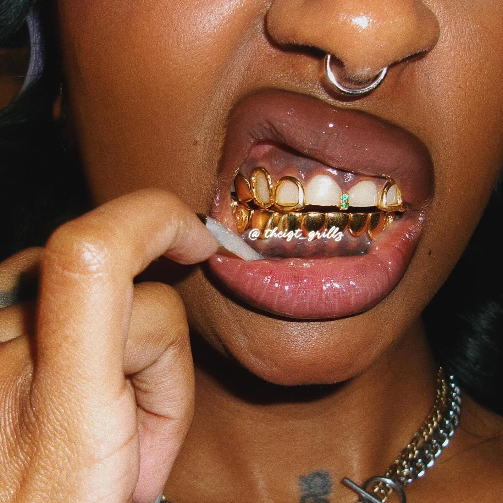 Bamboo & Rose Open Face Grillz - Image 8