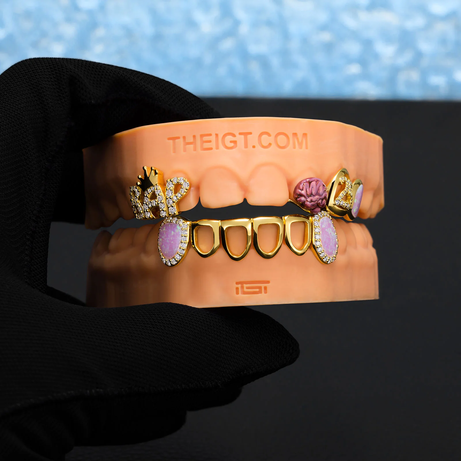 BAP Crown Brain Opal Grillz - Image 6