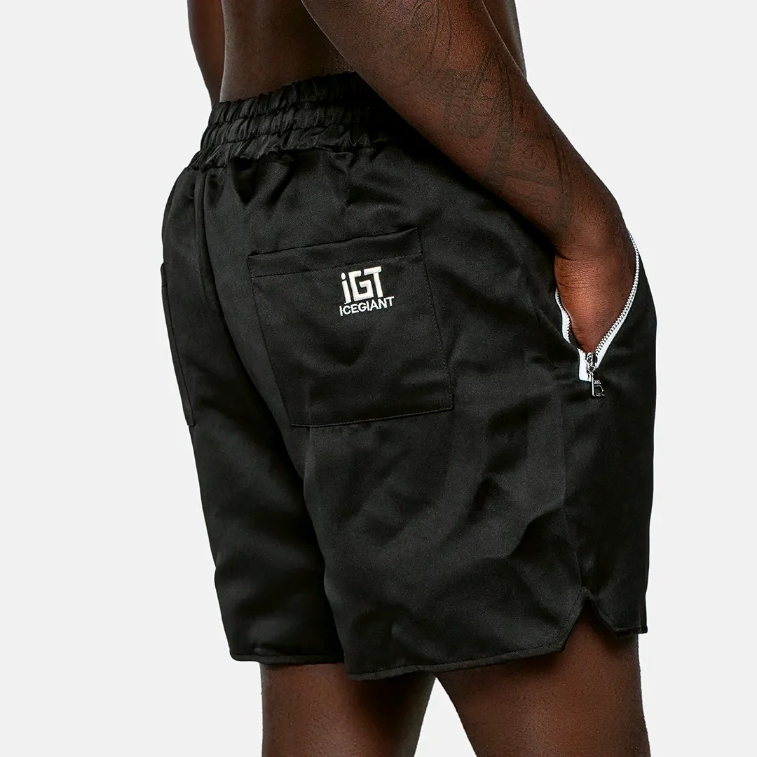 Black Slouch Shorts - Image 3