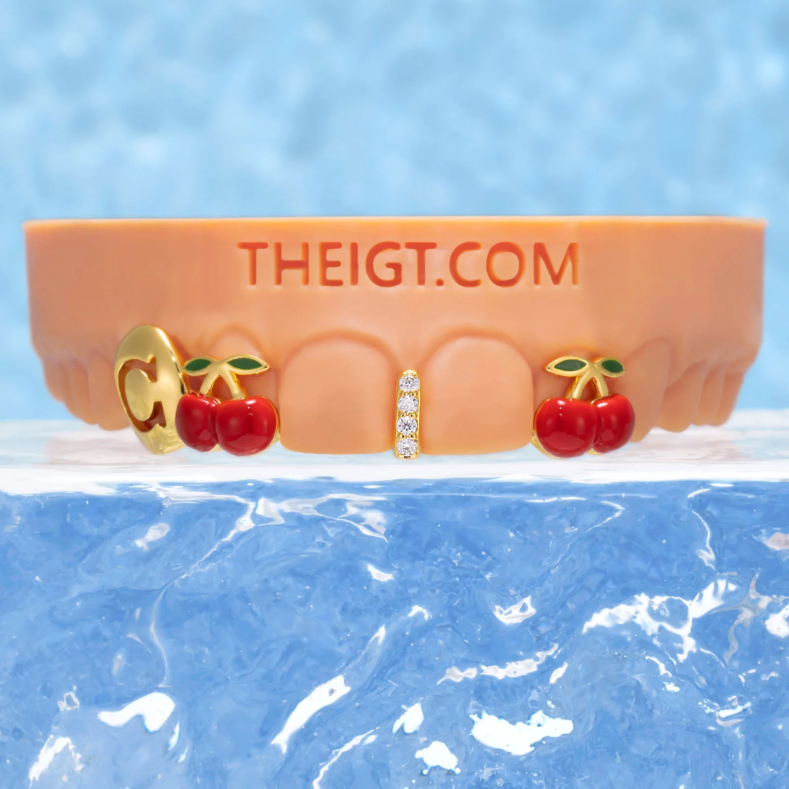 Blue Opal & Cherry Bloom Grillz - Image 8