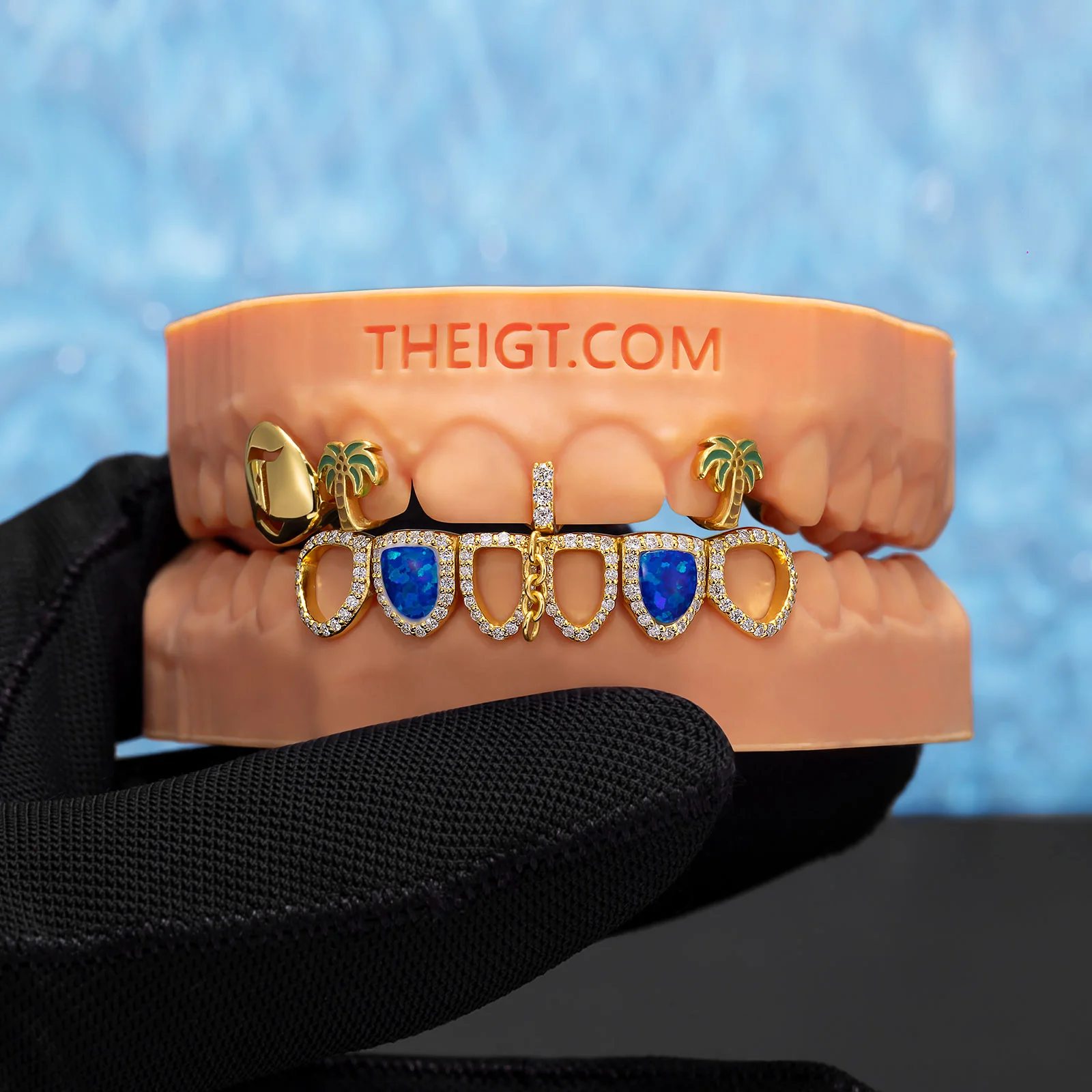 Blue Opal & Coconut Grillz - Image 6