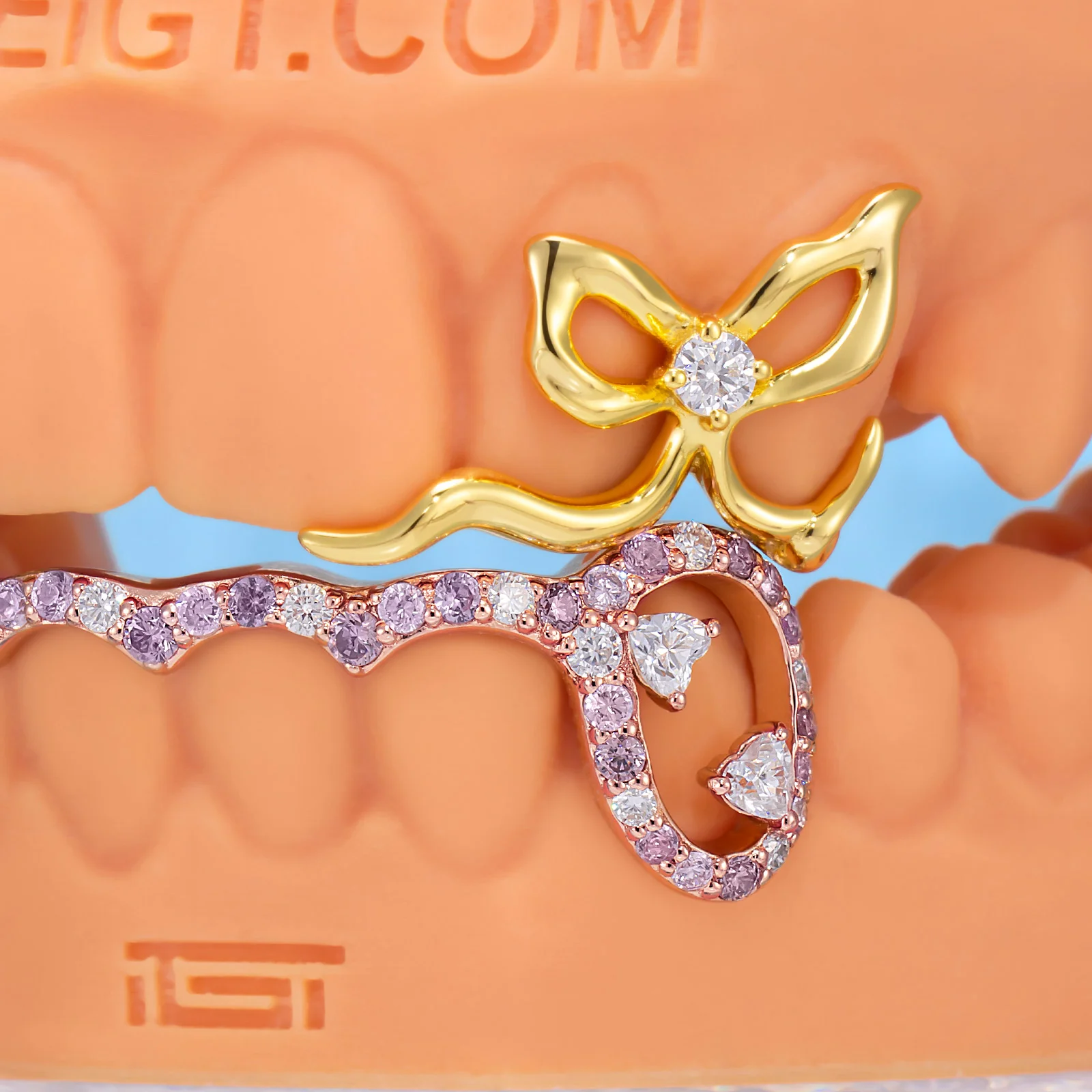 Bow Spacer & Pink Wave Bar Set - Image 3
