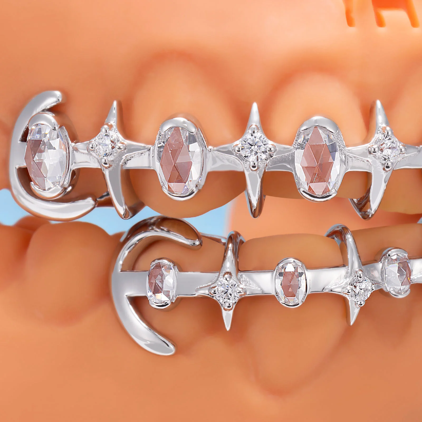 Brace Star & Oval Grillz - Image 2