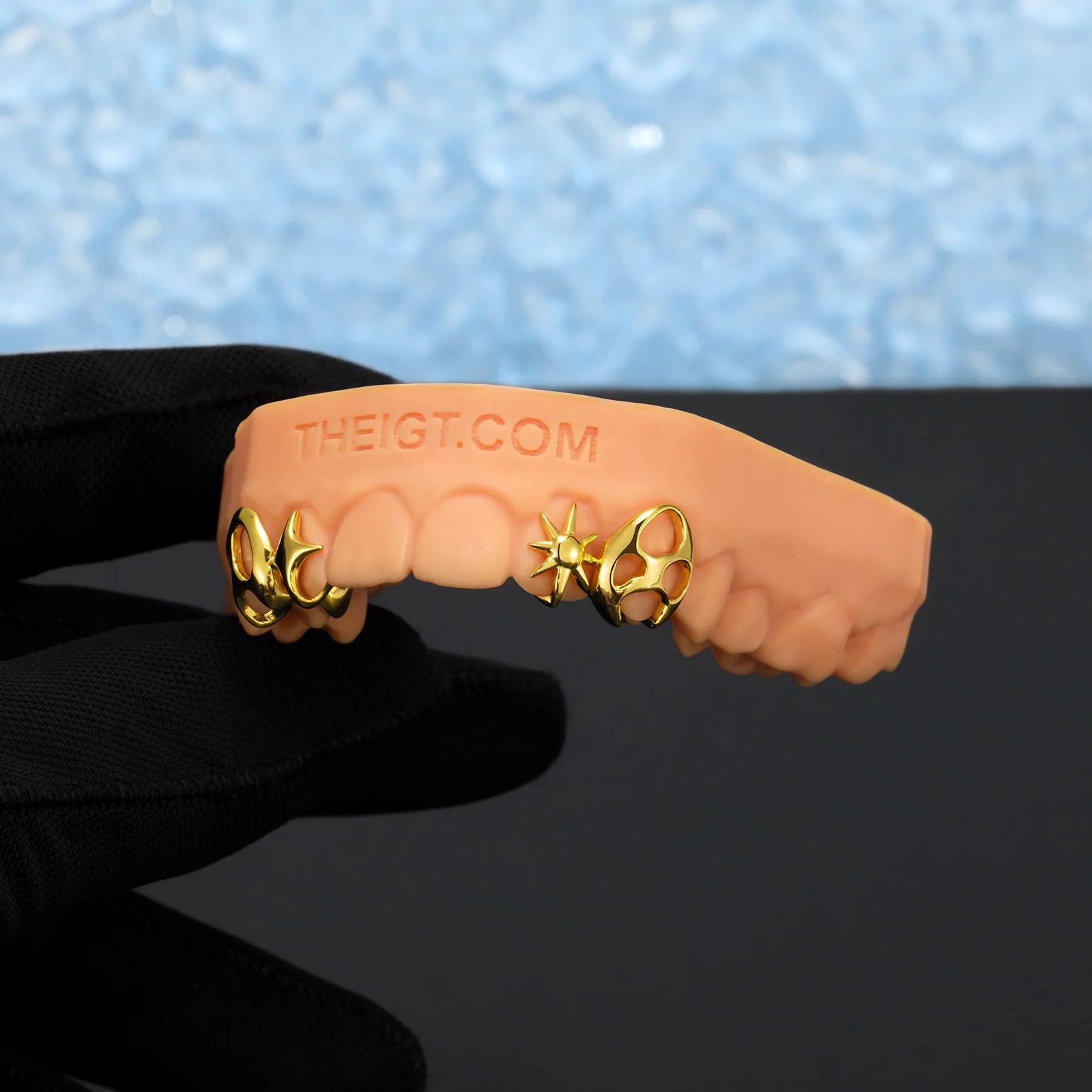 Celestial Abstract Gold Grillz - Image 6