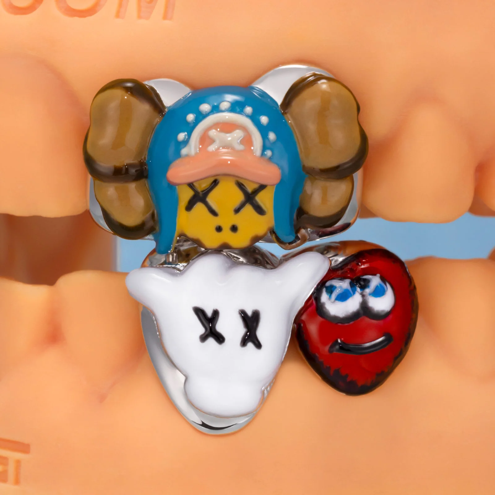 Chopper Style Double Cap Grillz - Image 3