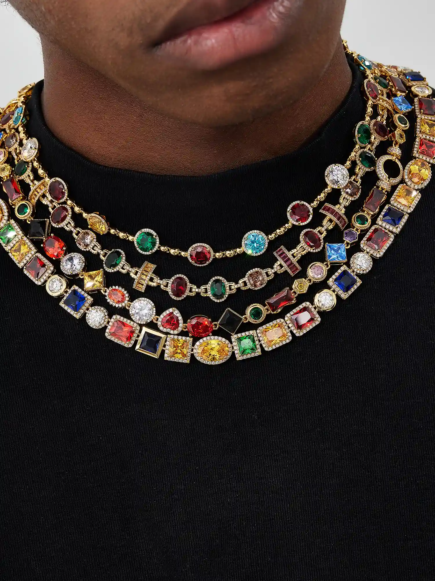Colored Gemstone Chain - Image 9