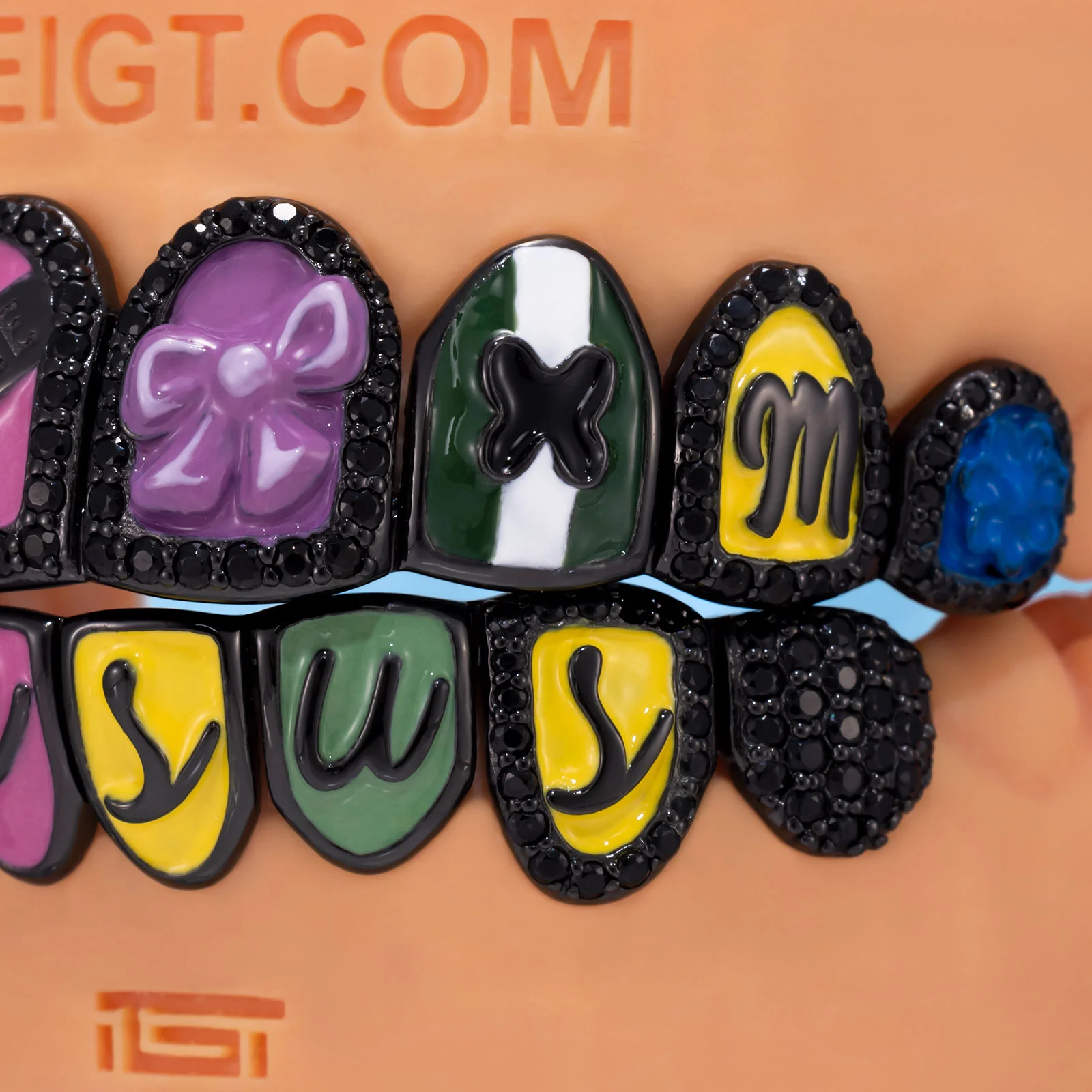 Colorful Gospel Grillz: Bible Over Jesus - Image 3